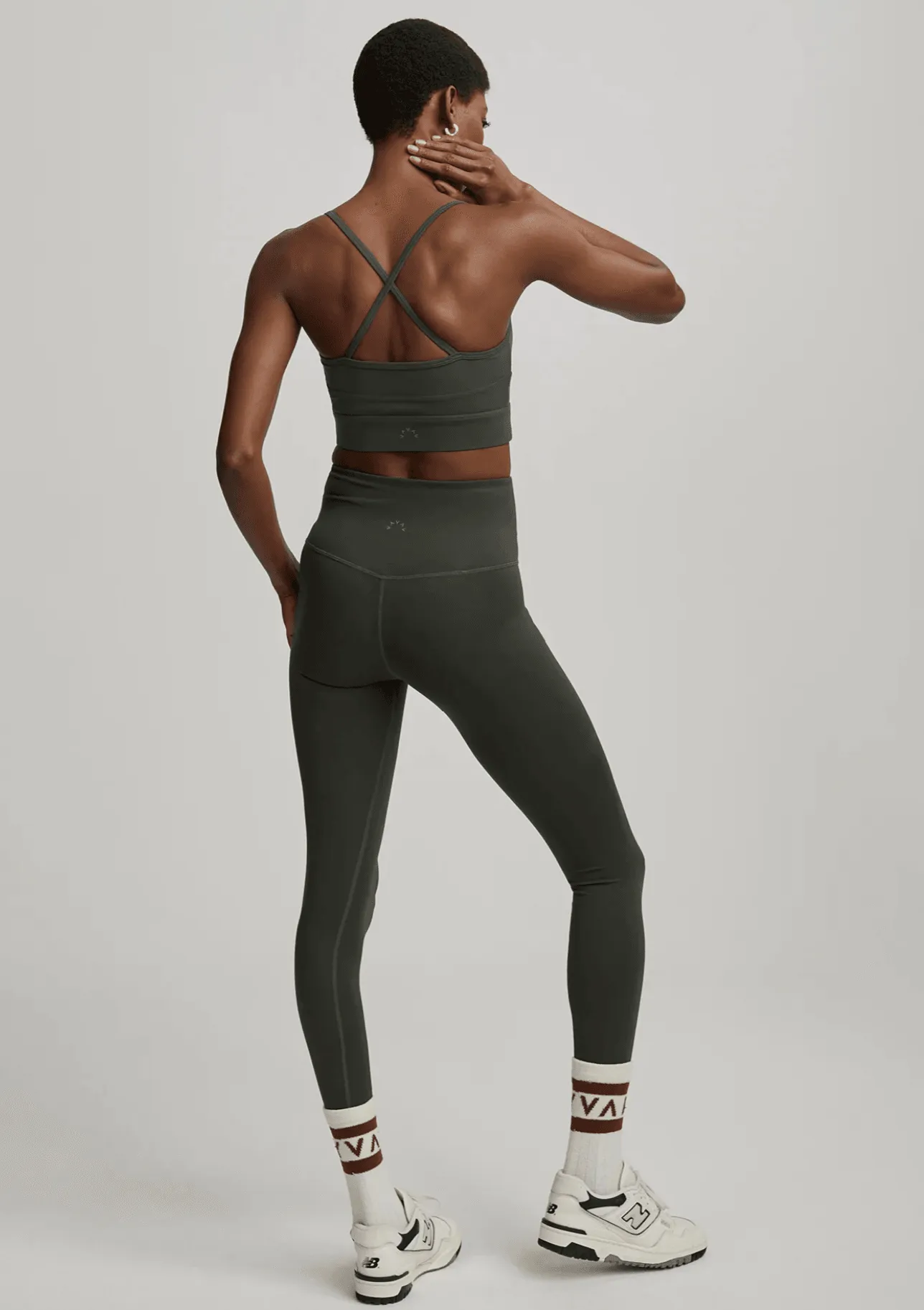 Always High Legging 25 in Olive Green