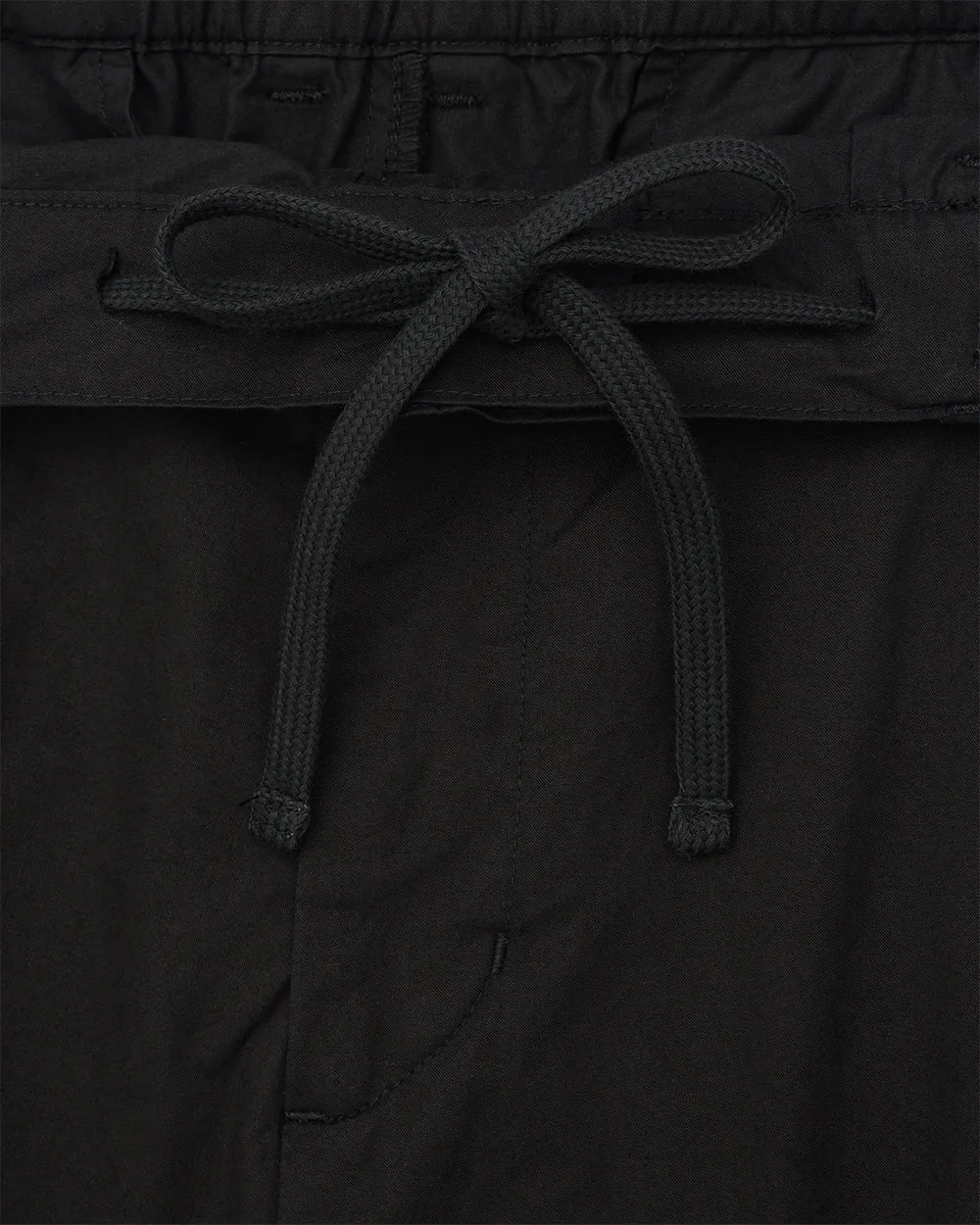 Anglan Slather Utility Pocket Half Pants - Black