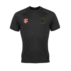 Ashton Keynes Cricket Club Junior's Black Matrix V2 S/S Tee Shirt