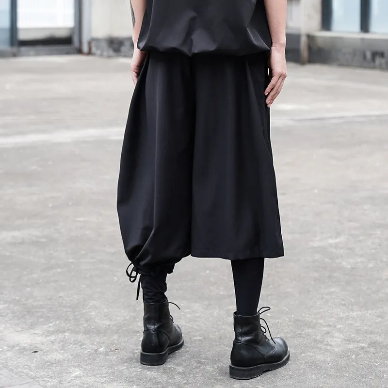 Asymmetrical loose-fitting Slacks