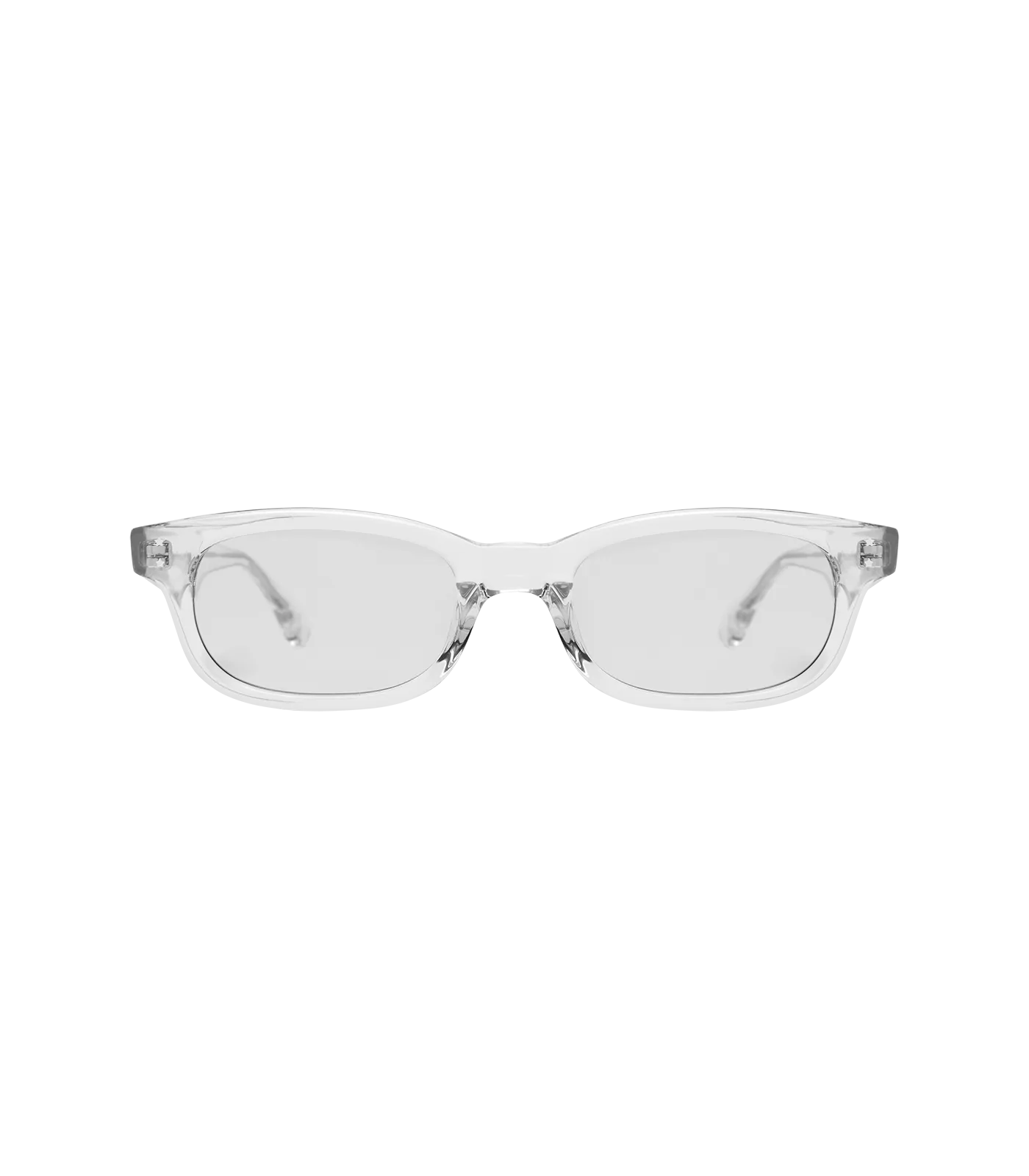 BBC LOGO SUNGLASSES - TRANSPARENT/GREY