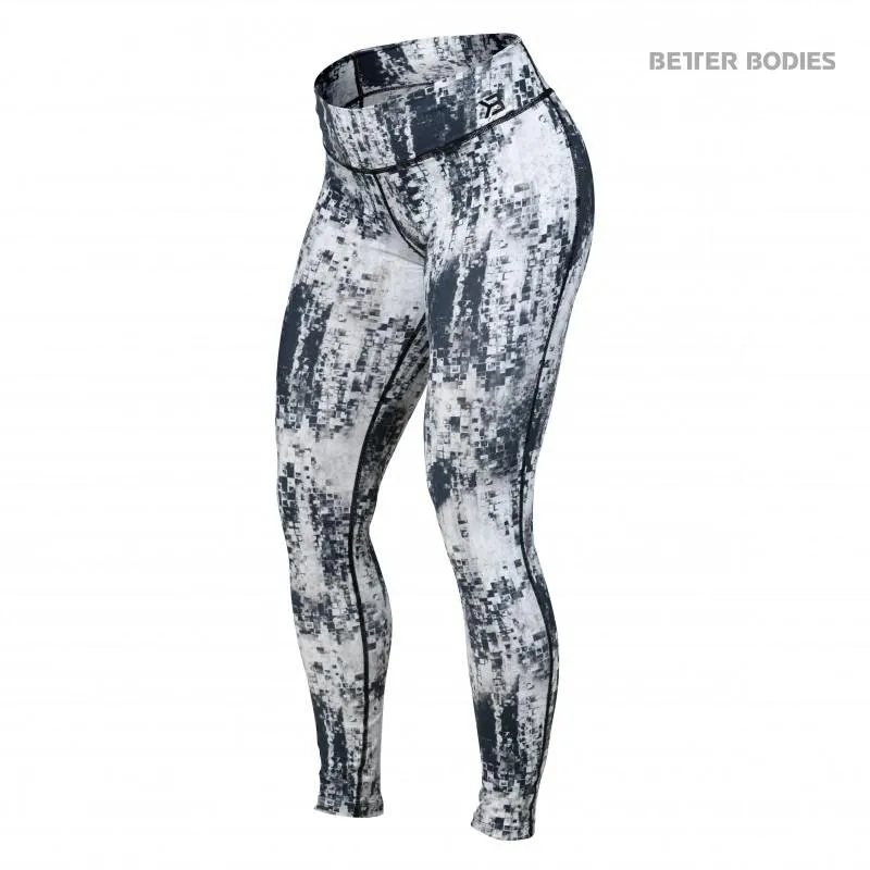 Better Bodies Bowery Tights - Black-White