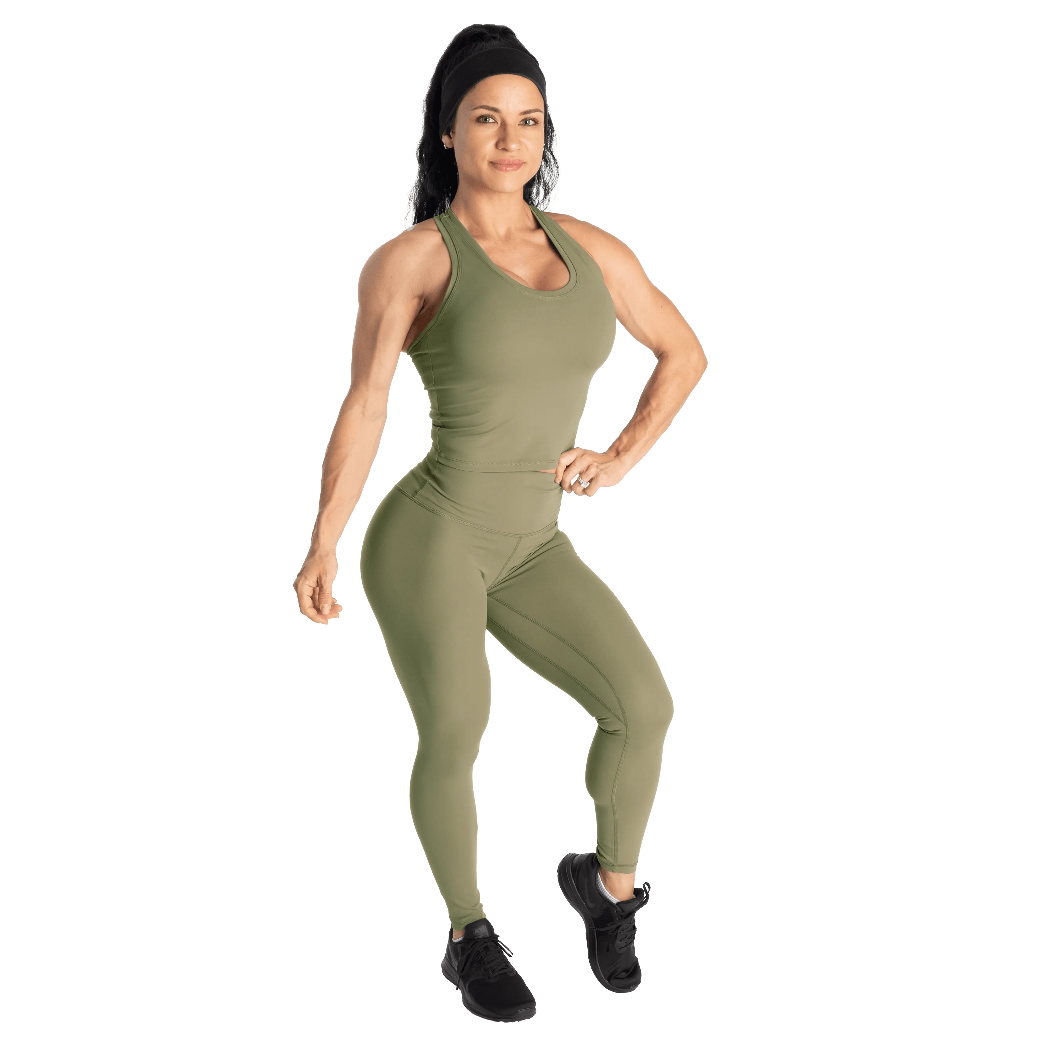 Better Bodies Core Leggings - Wash Green