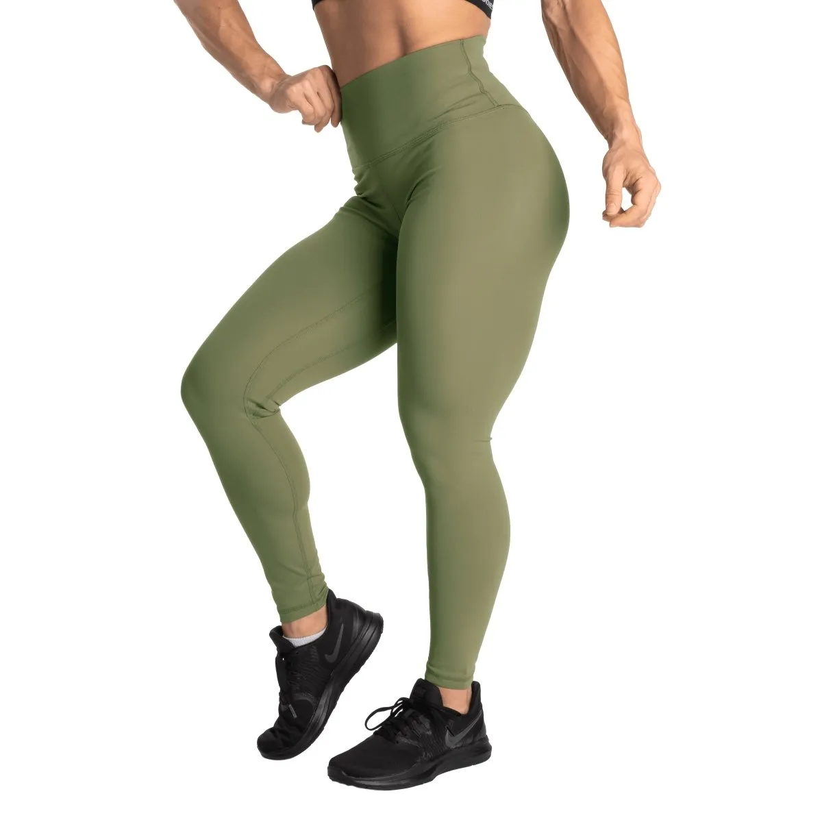 Better Bodies Core Leggings - Wash Green