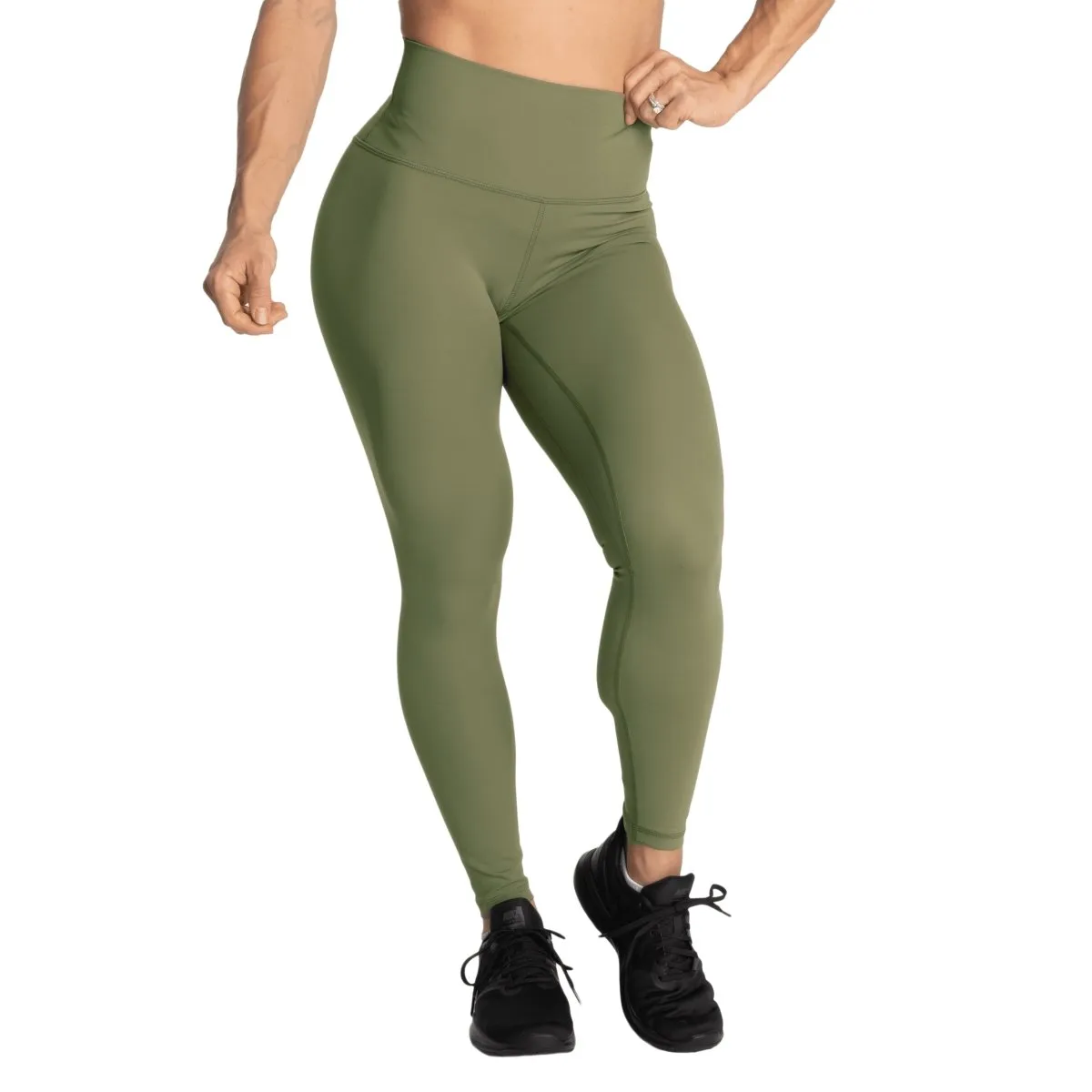 Better Bodies Core Leggings - Wash Green