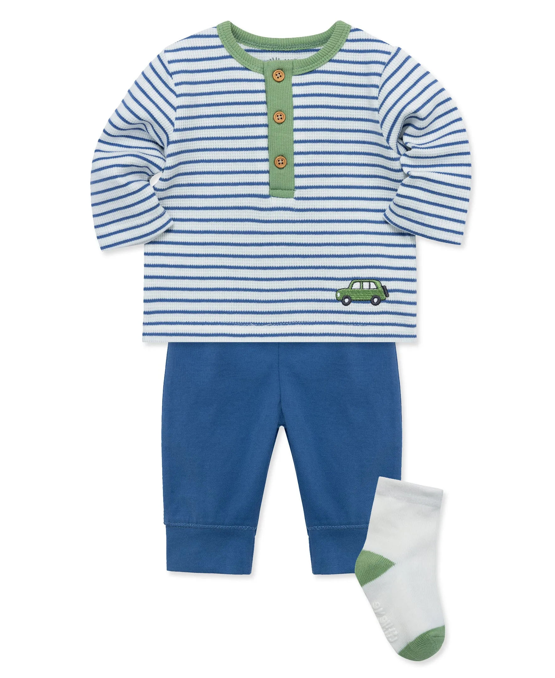 Car Icon Jogger Set (12M-24M)