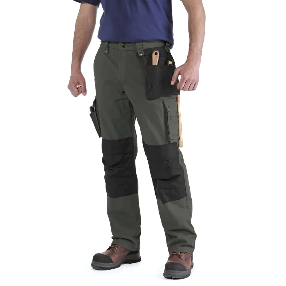 Carhartt 100233 Multi Pocket Ripstop Pant Work Trouser MOSS