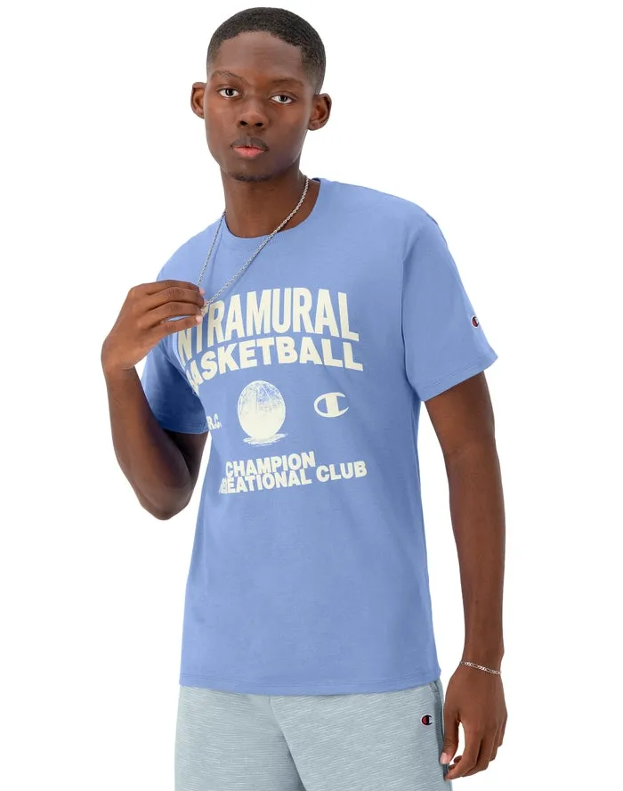 Champion Classic Graphic T-Shirt, Intramural Basketball Plaster Blue GT23H 586Q8B R8Y