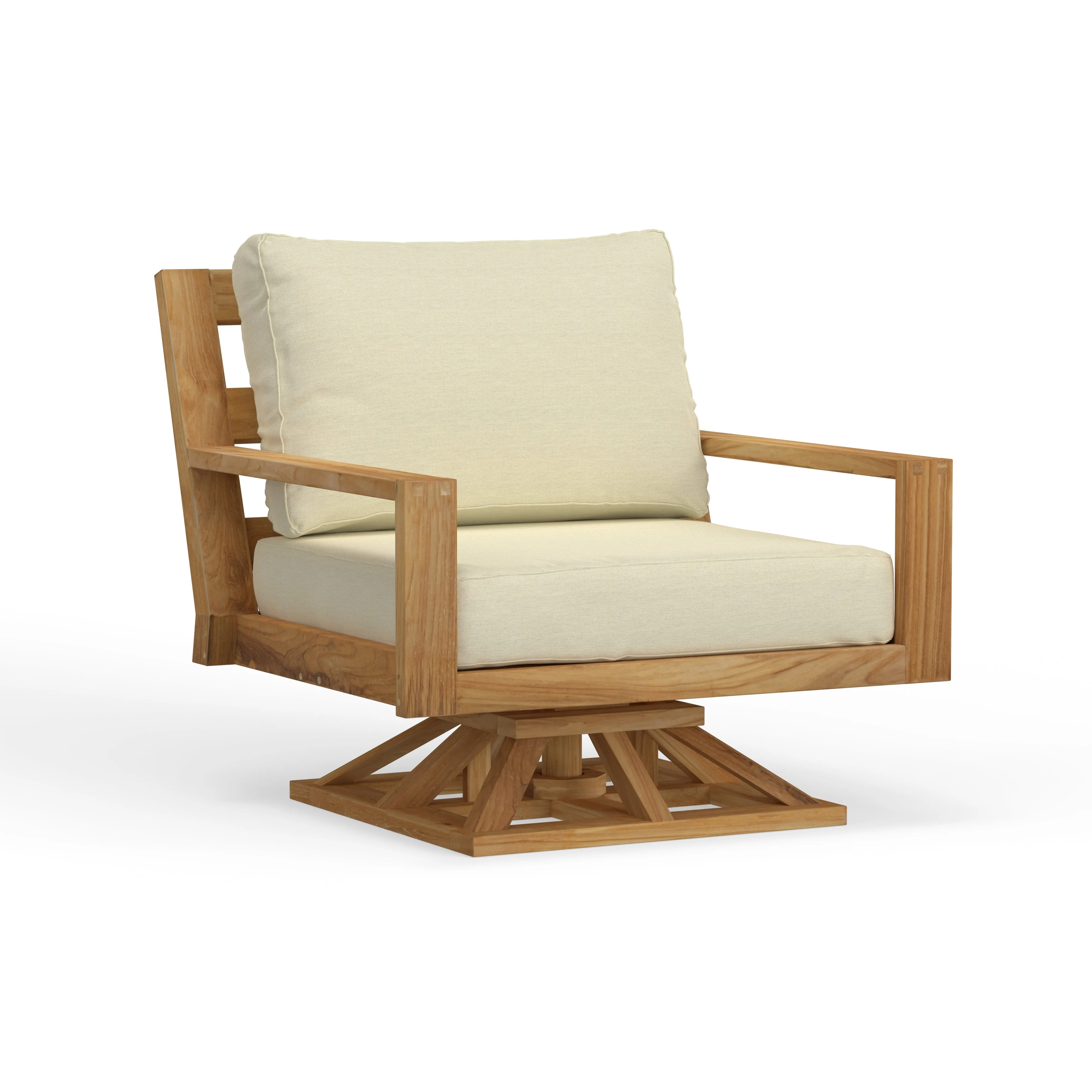 Charleston Outdoor Swivel Club Chair