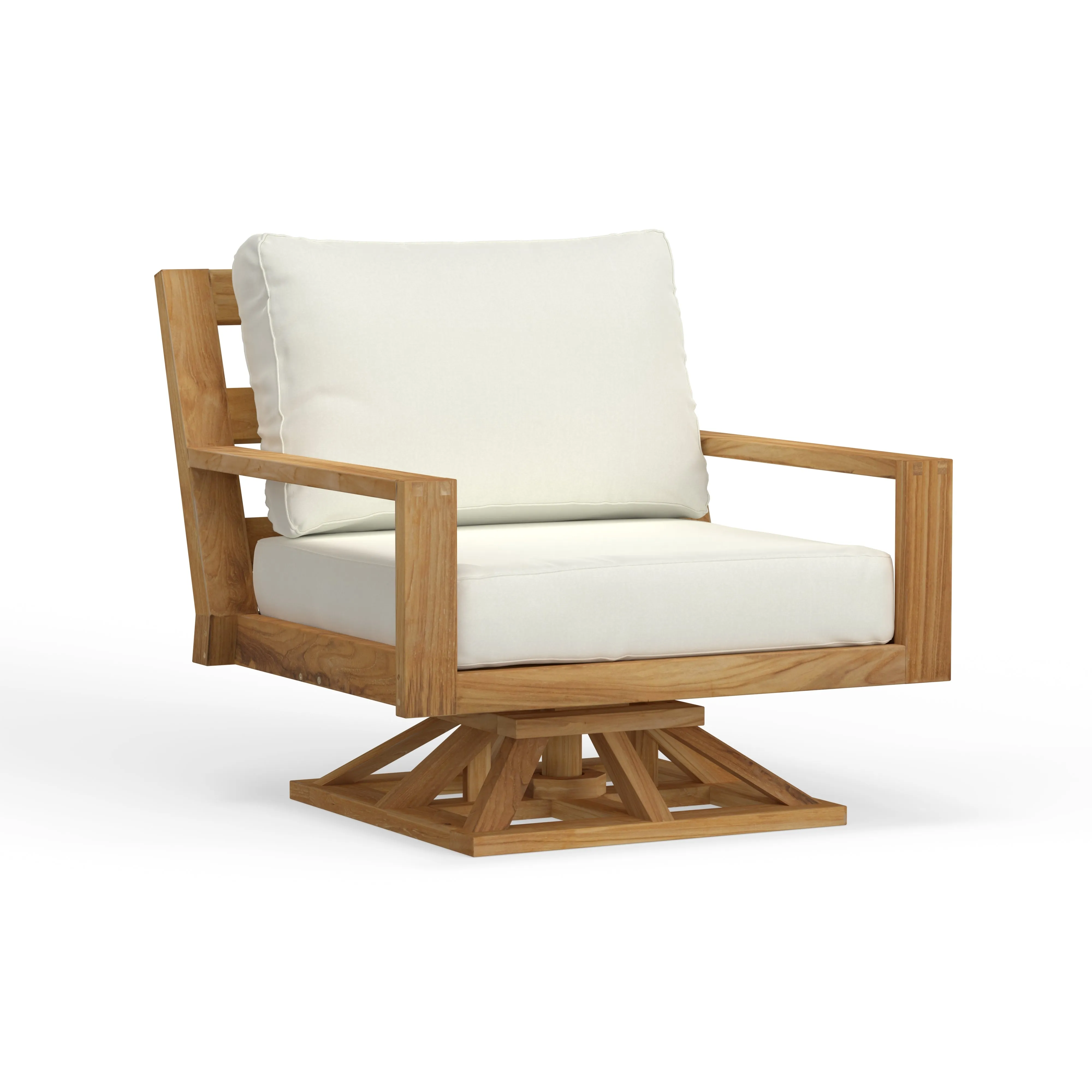 Charleston Outdoor Swivel Club Chair