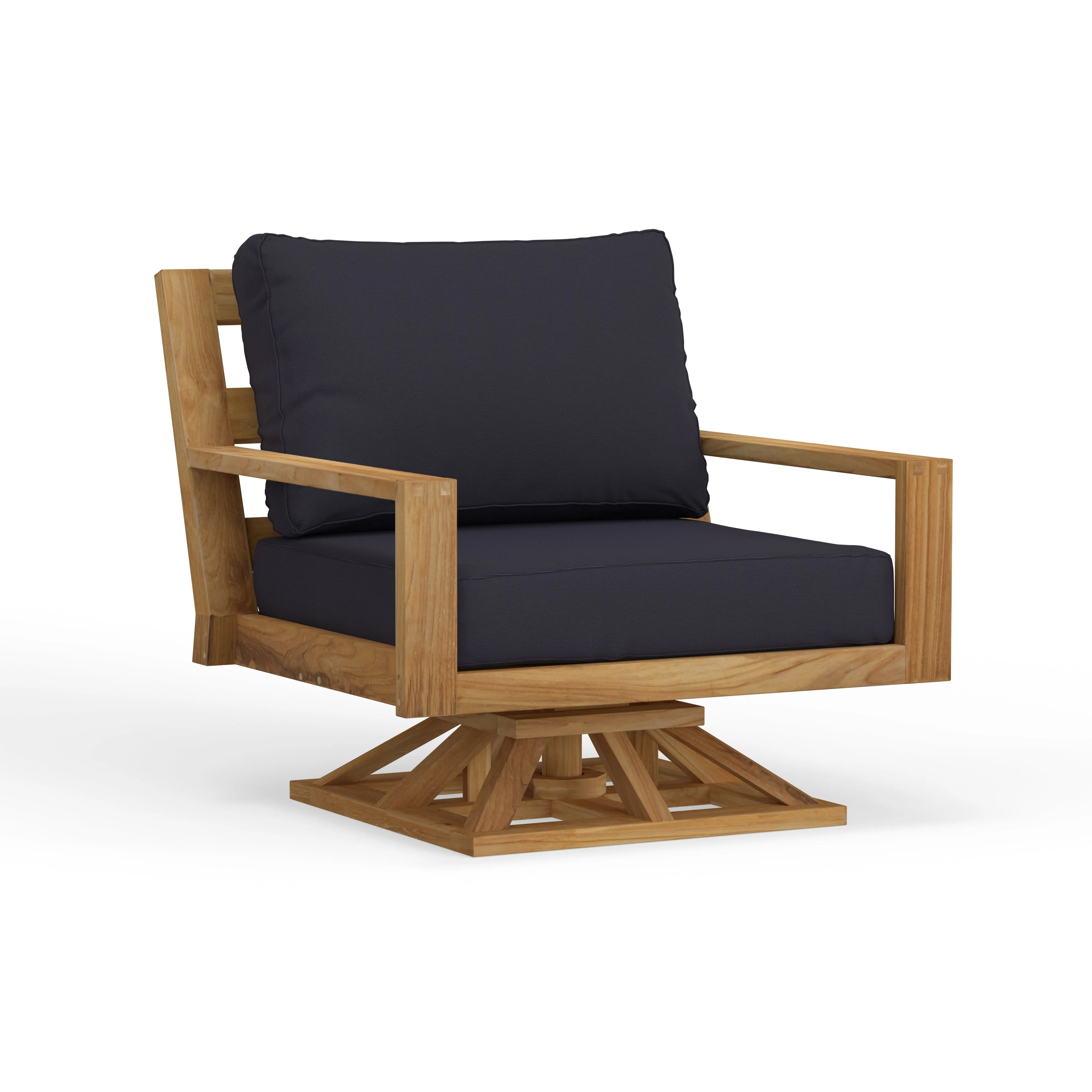 Charleston Outdoor Swivel Club Chair