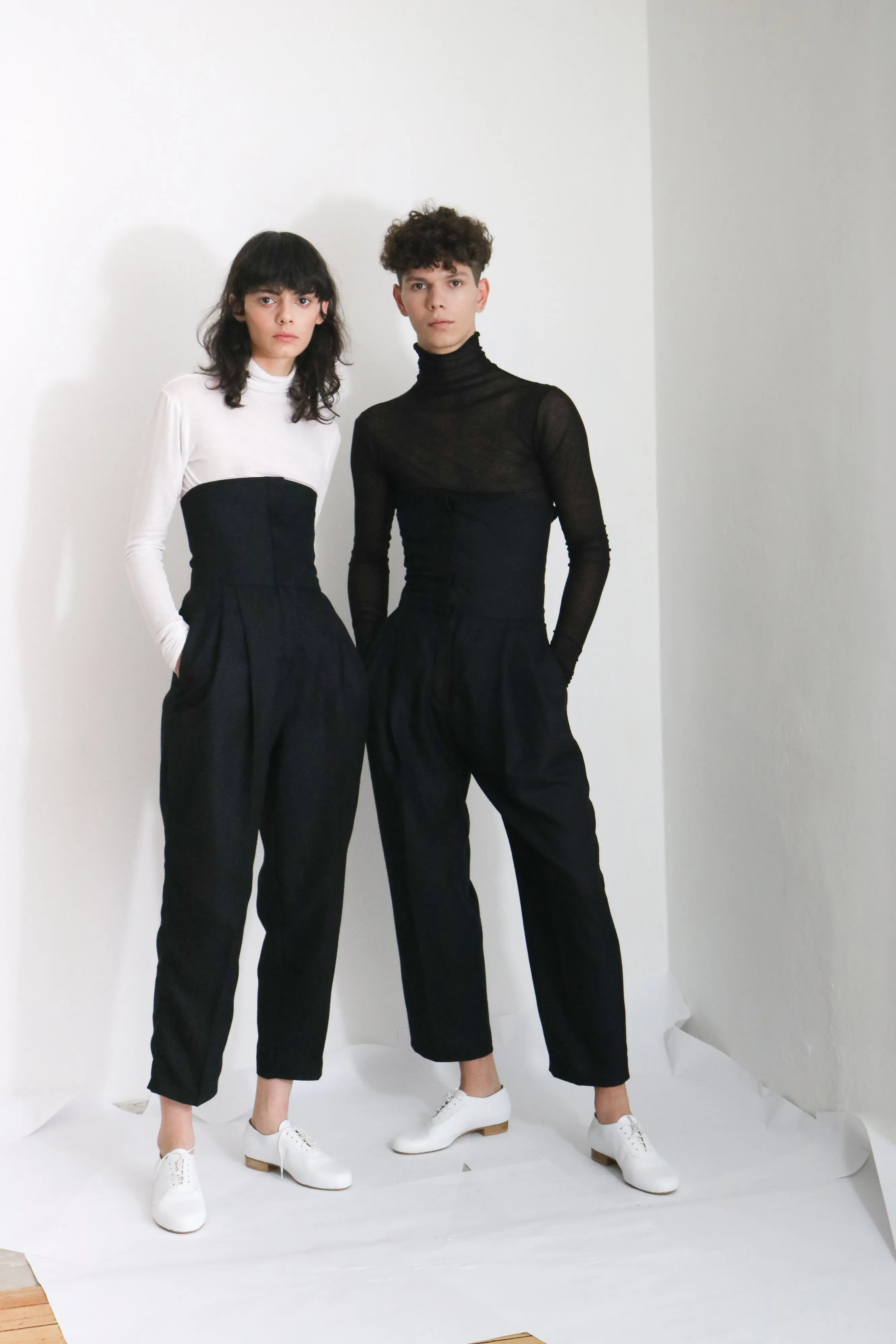 Corseted Wool Trousers (S)