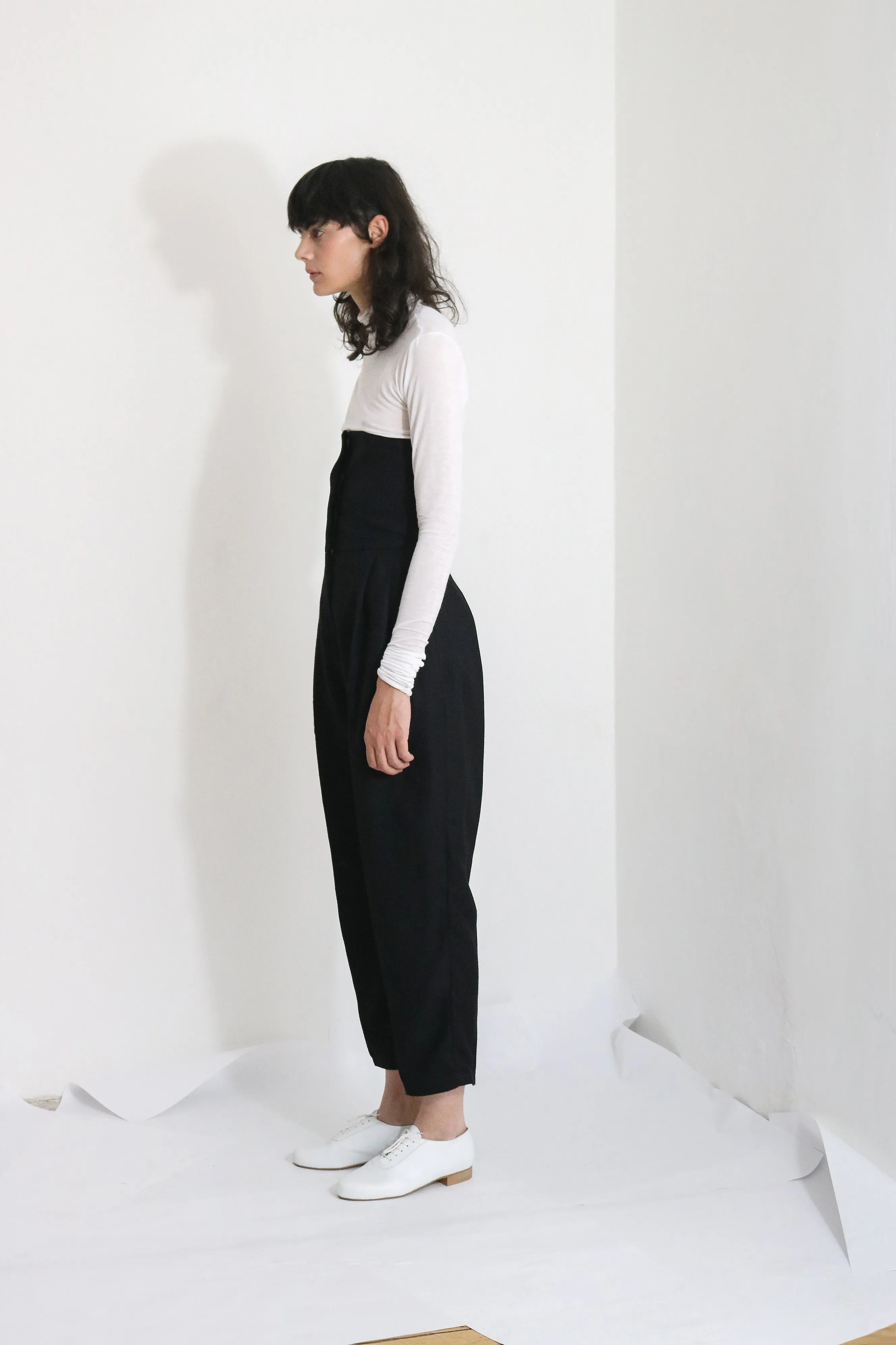 Corseted Wool Trousers (S)