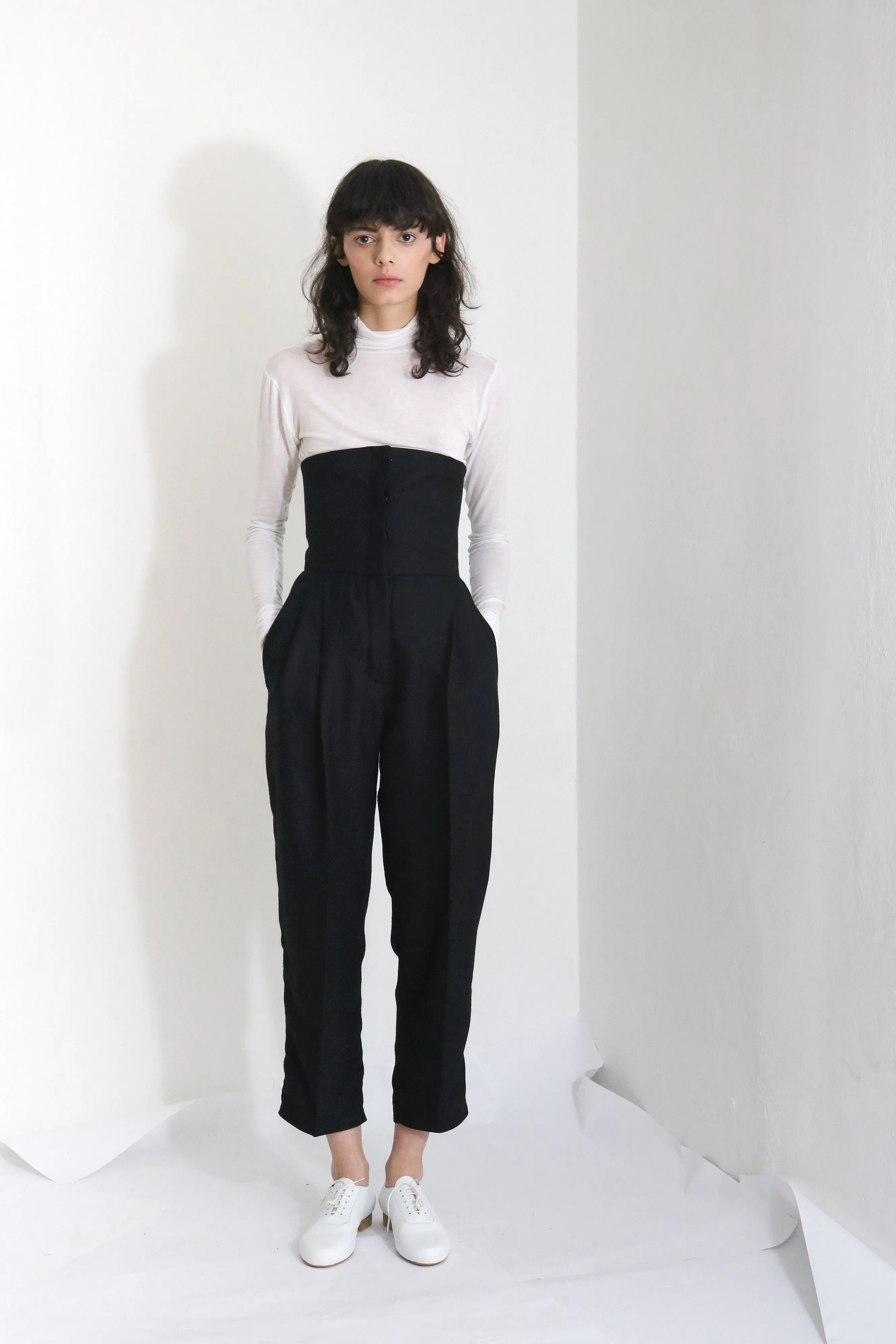 Corseted Wool Trousers (S)