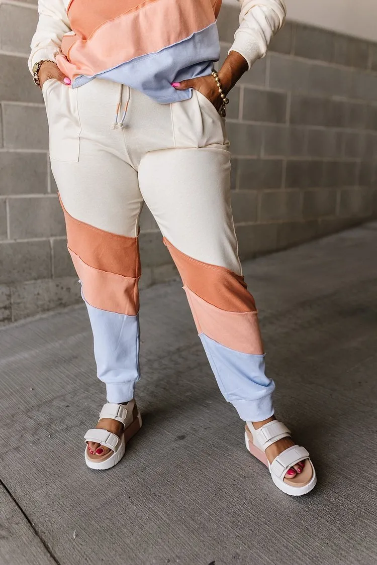 Cozy Colorblock Joggers