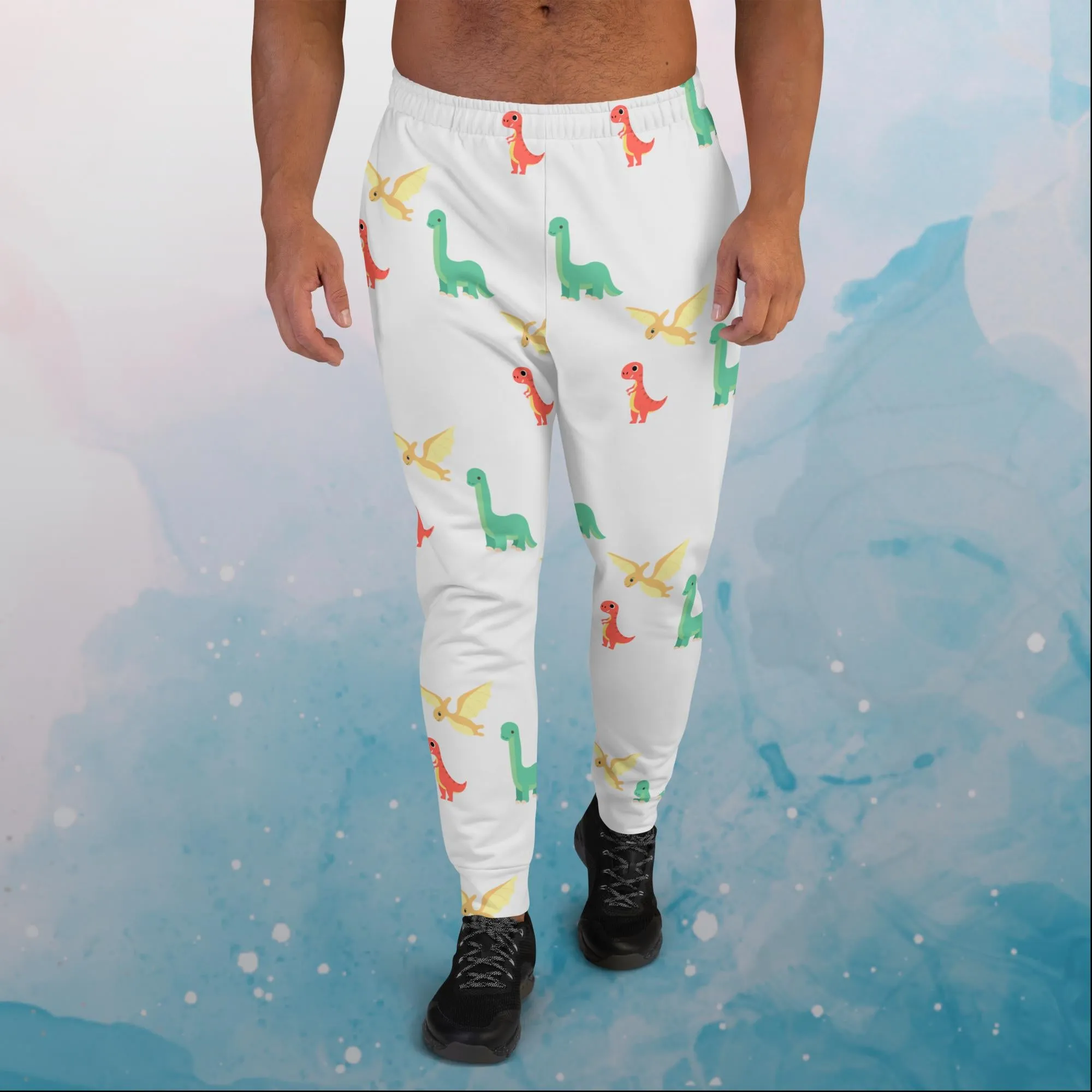 Cute Dinos Mens Joggers