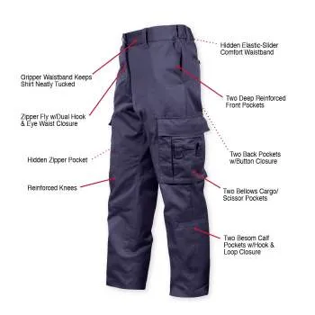 Deluxe EMT (Emergency Medical Technician) Paramedic Pants