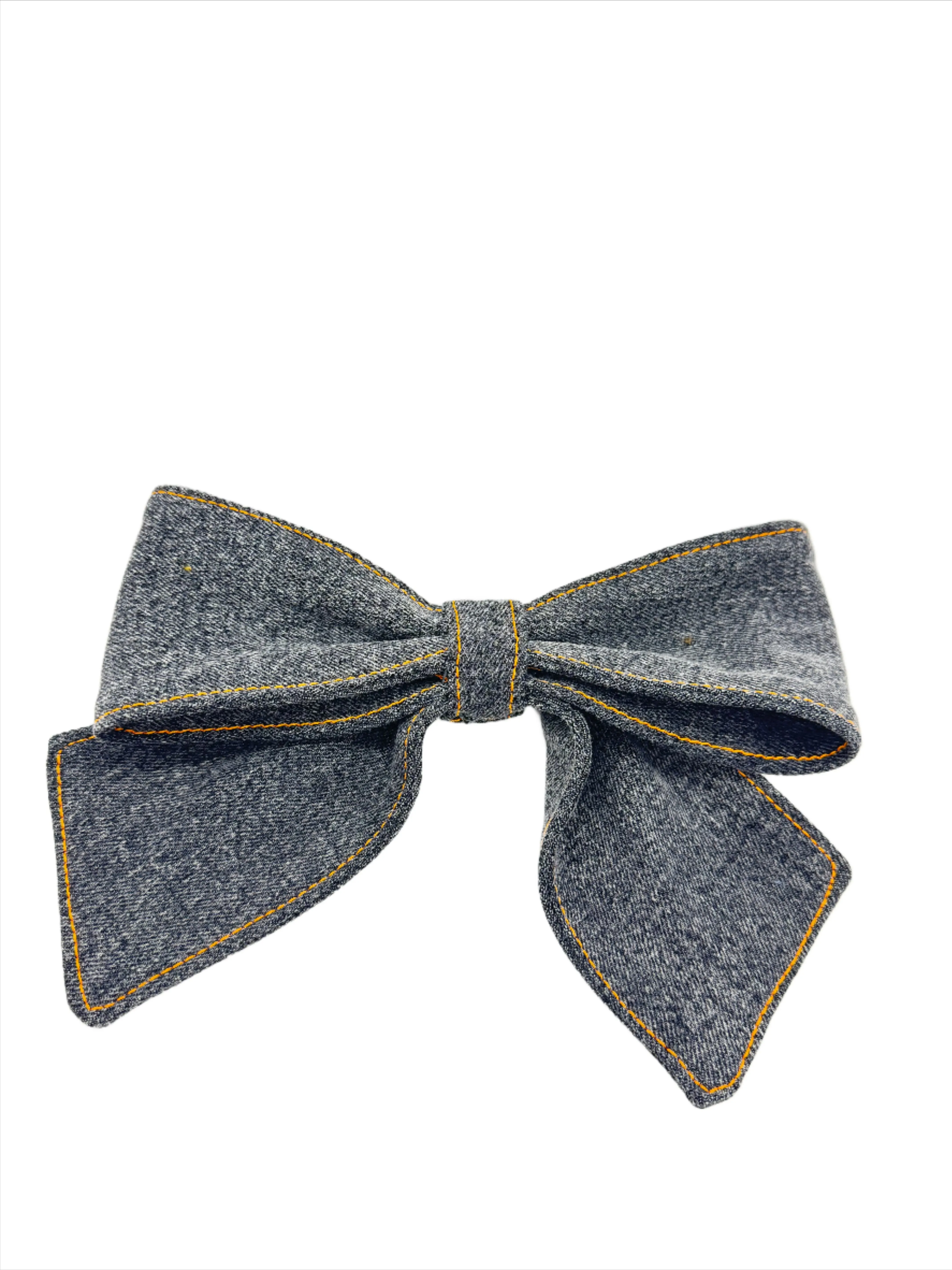 Denim Bows - Medium