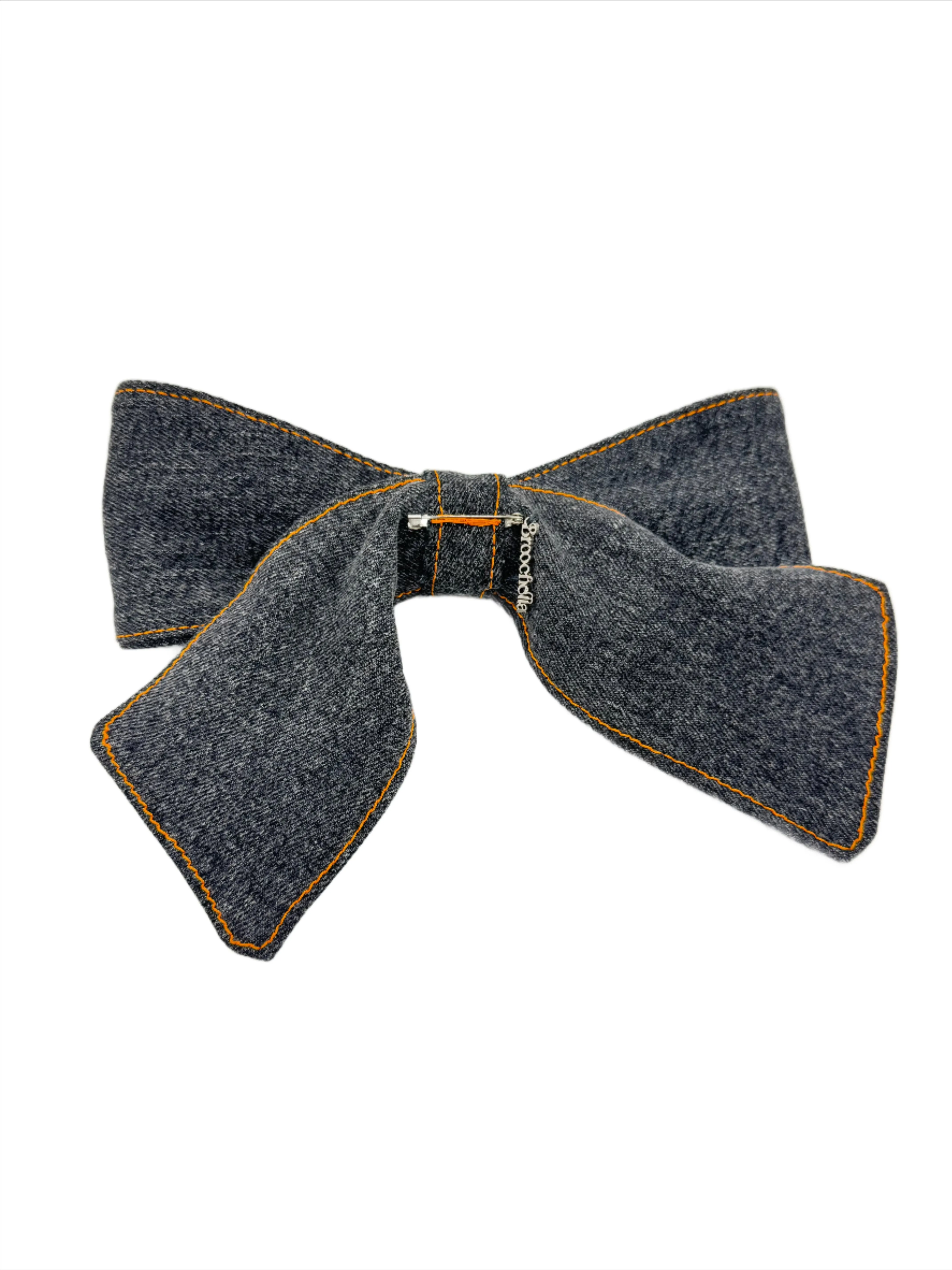 Denim Bows - Medium