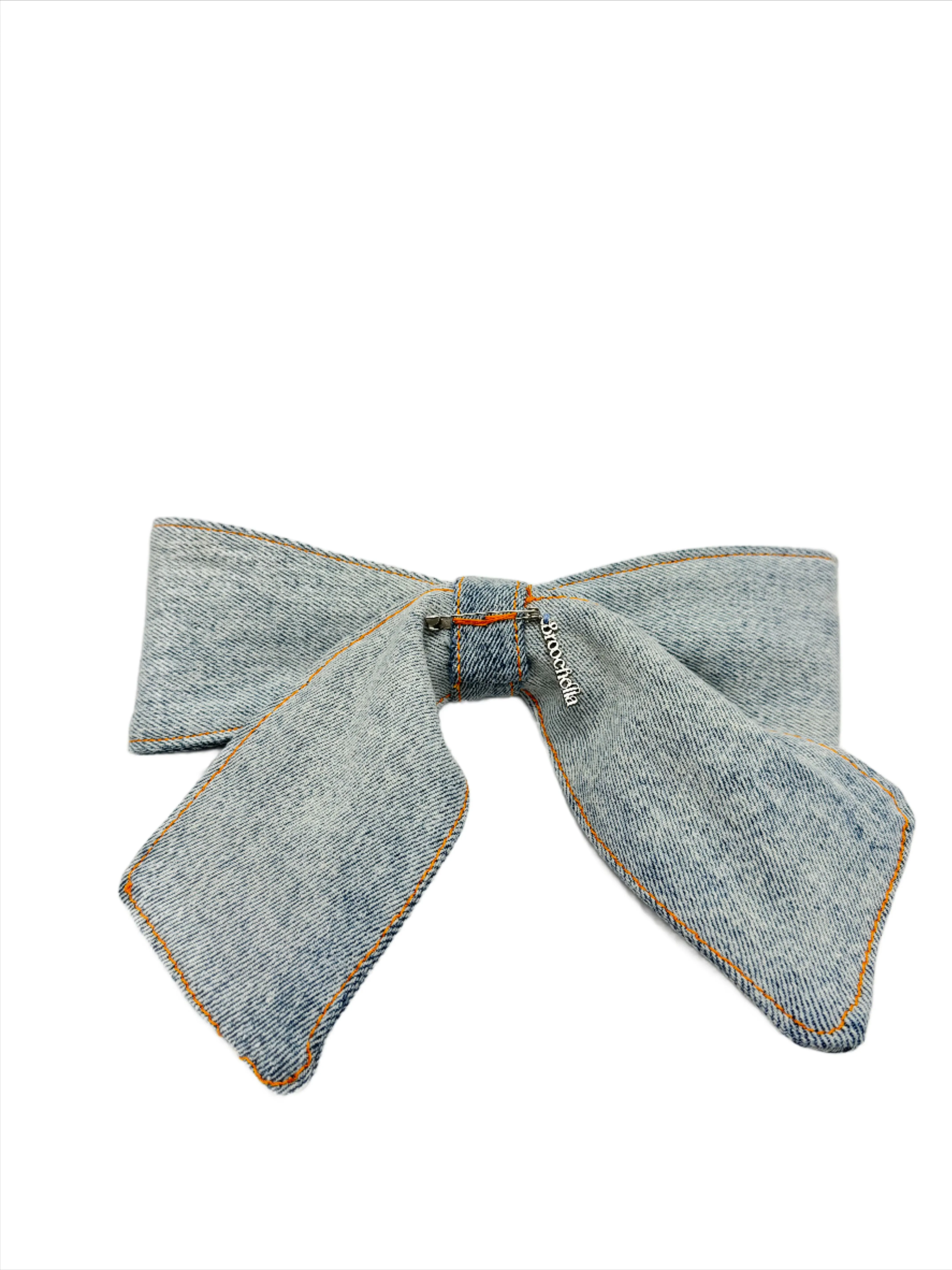 Denim Bows - Medium