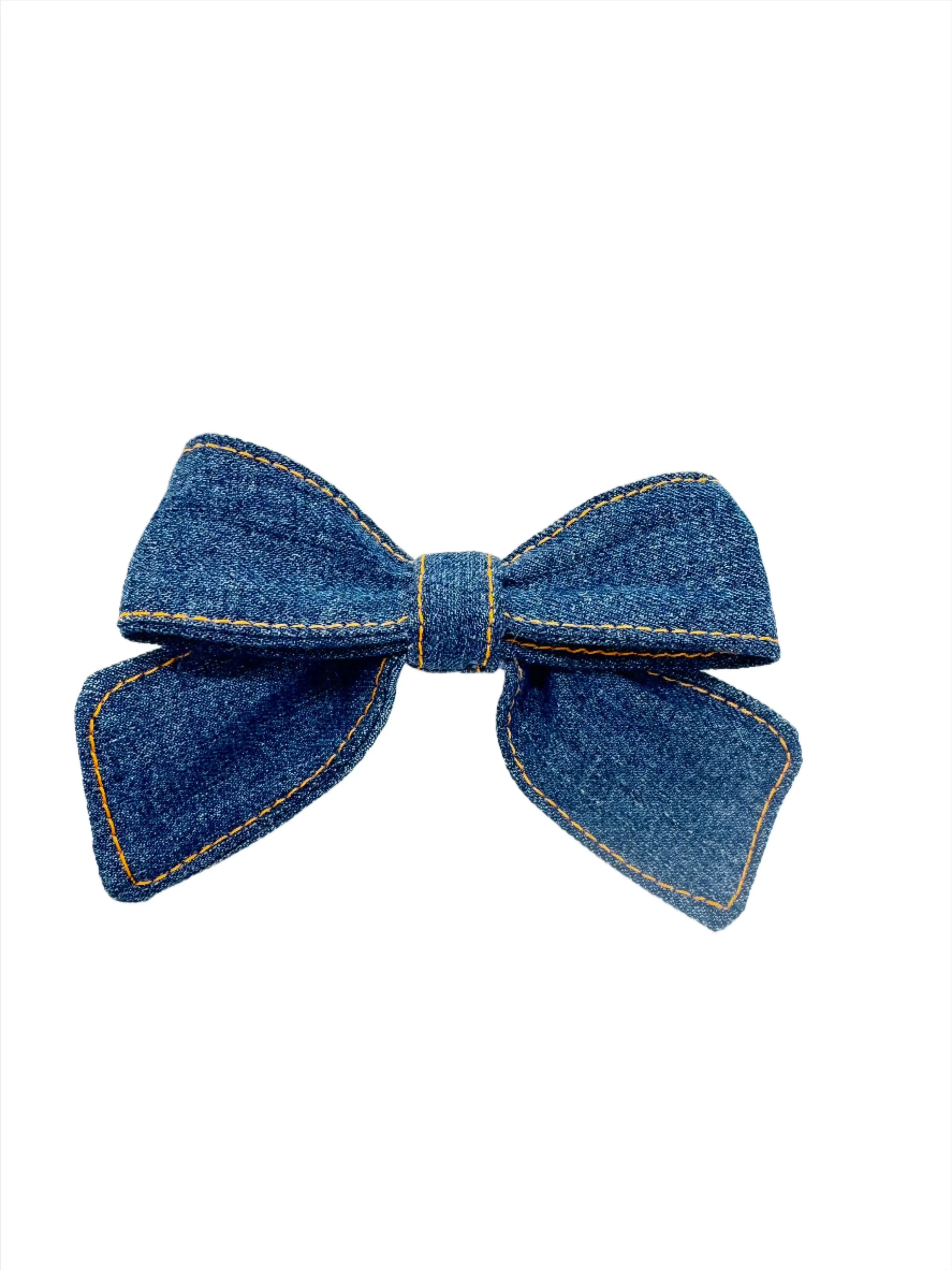 Denim Bows - Small