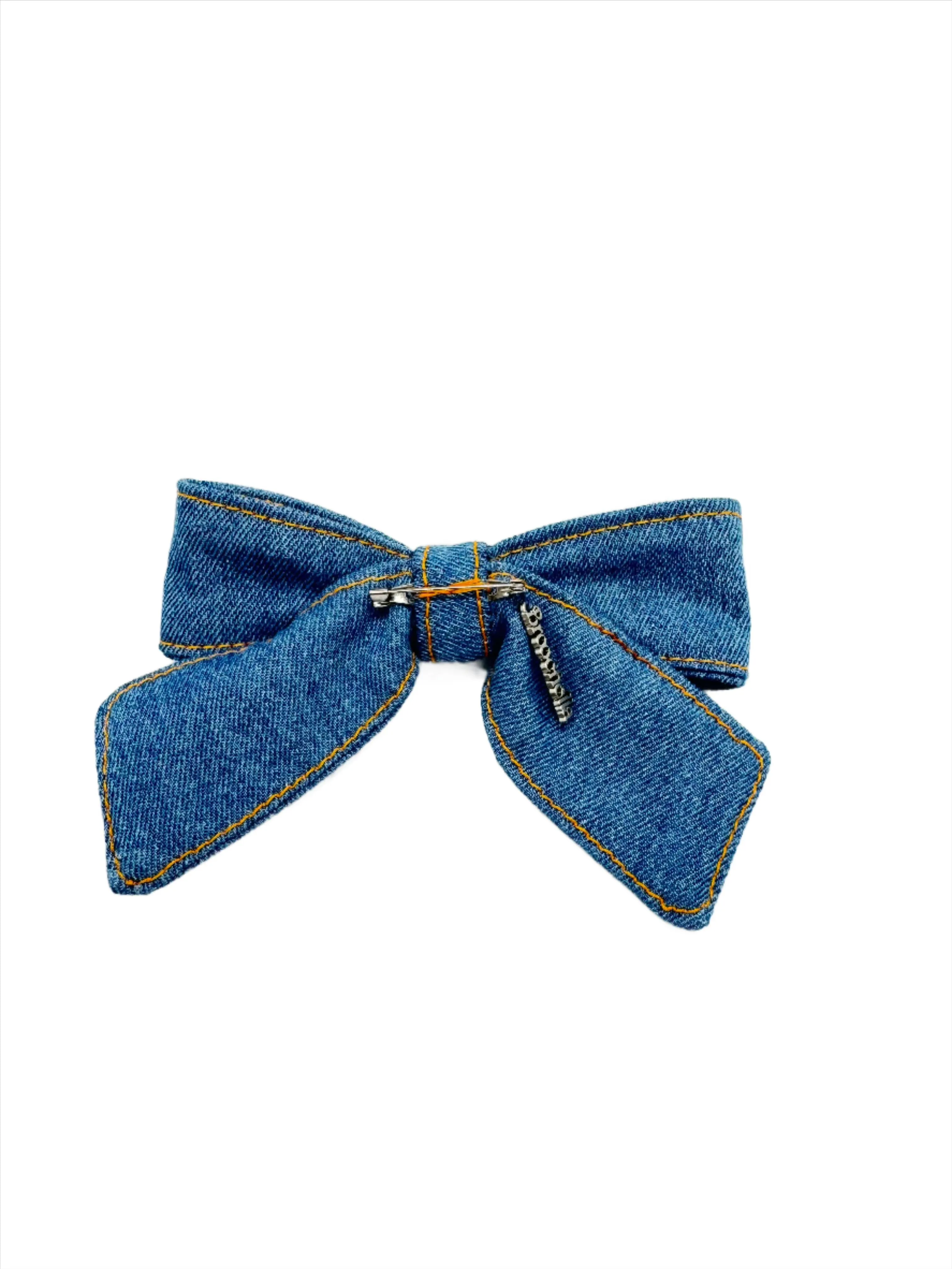 Denim Bows - Small