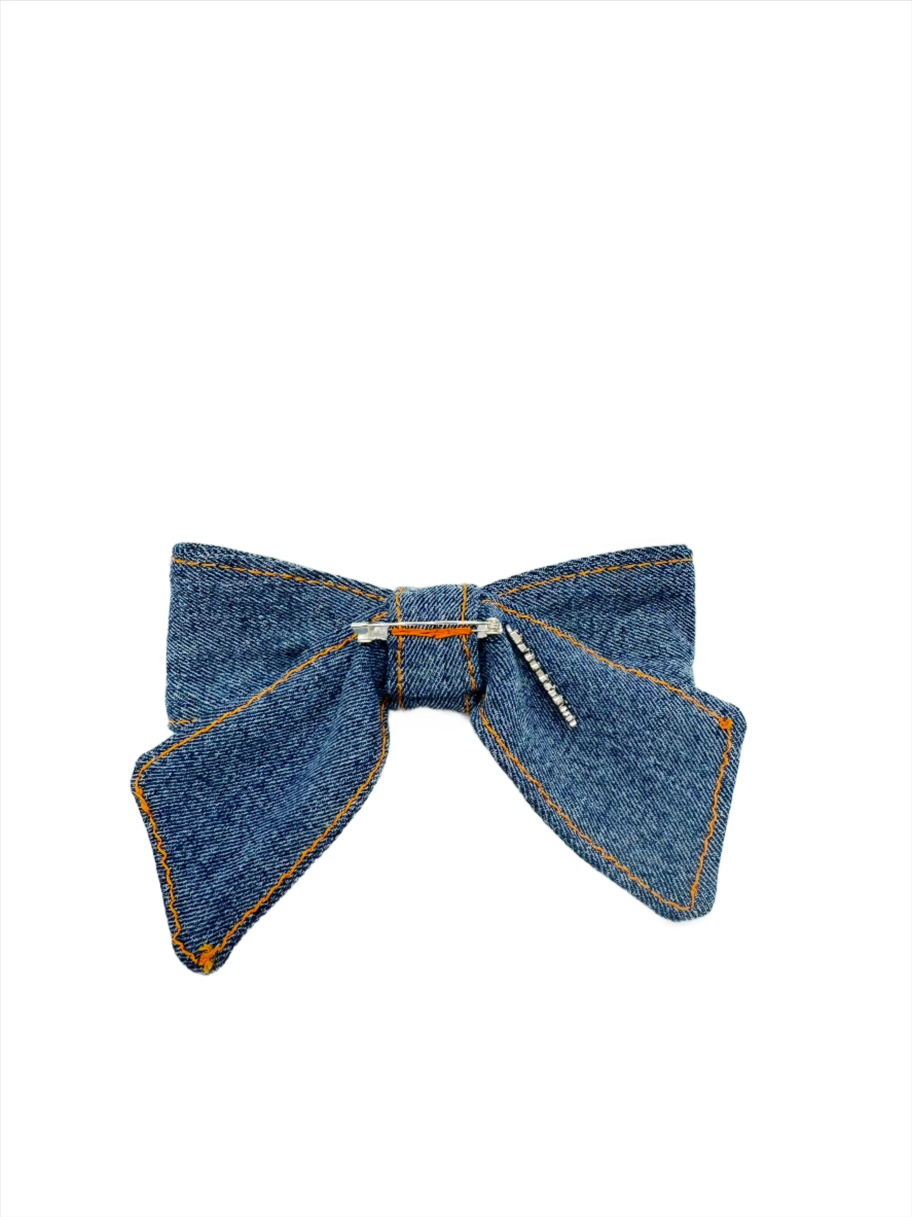 Denim Bows - Small