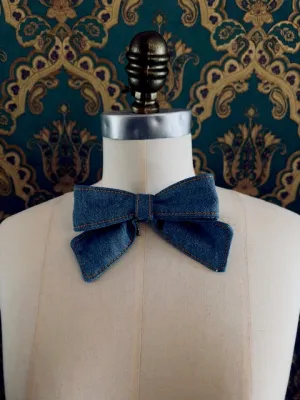 Denim Bows - Small