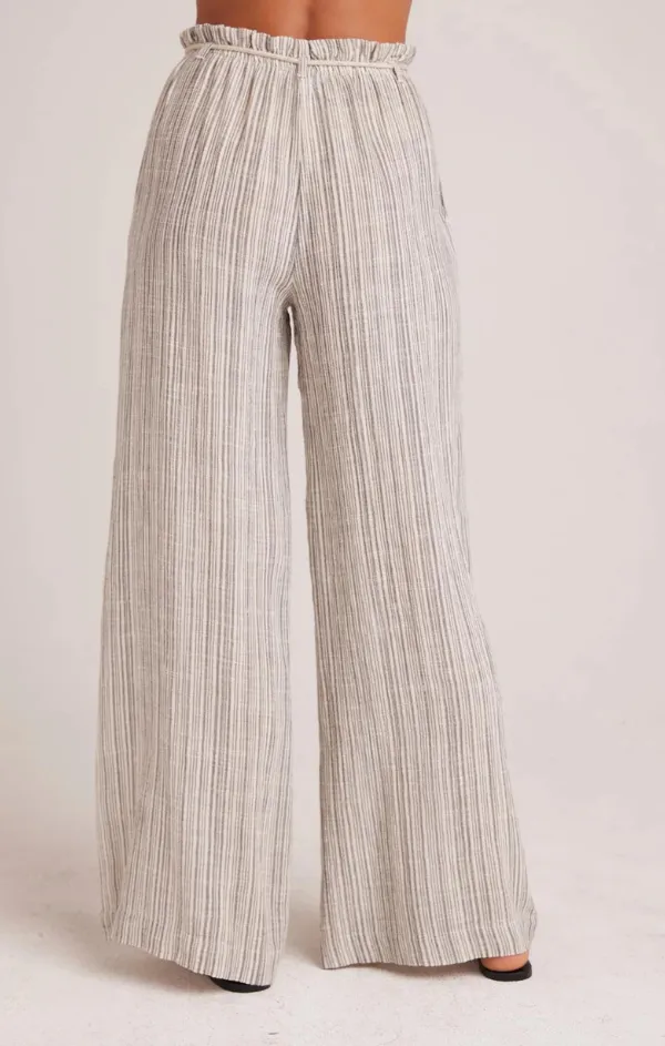 Drawcord Wide Leg Pant