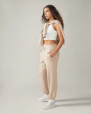 Edelweiss Jogger Pants - Almond