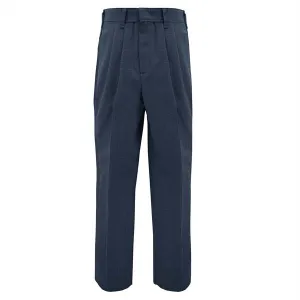 EW TriBlend Pleated Slacks Navy (discontinuing)