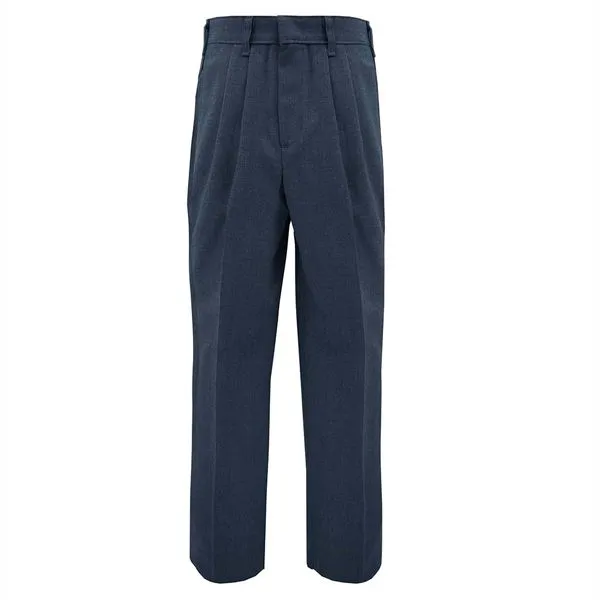 EW TriBlend Pleated Slacks Navy (discontinuing)