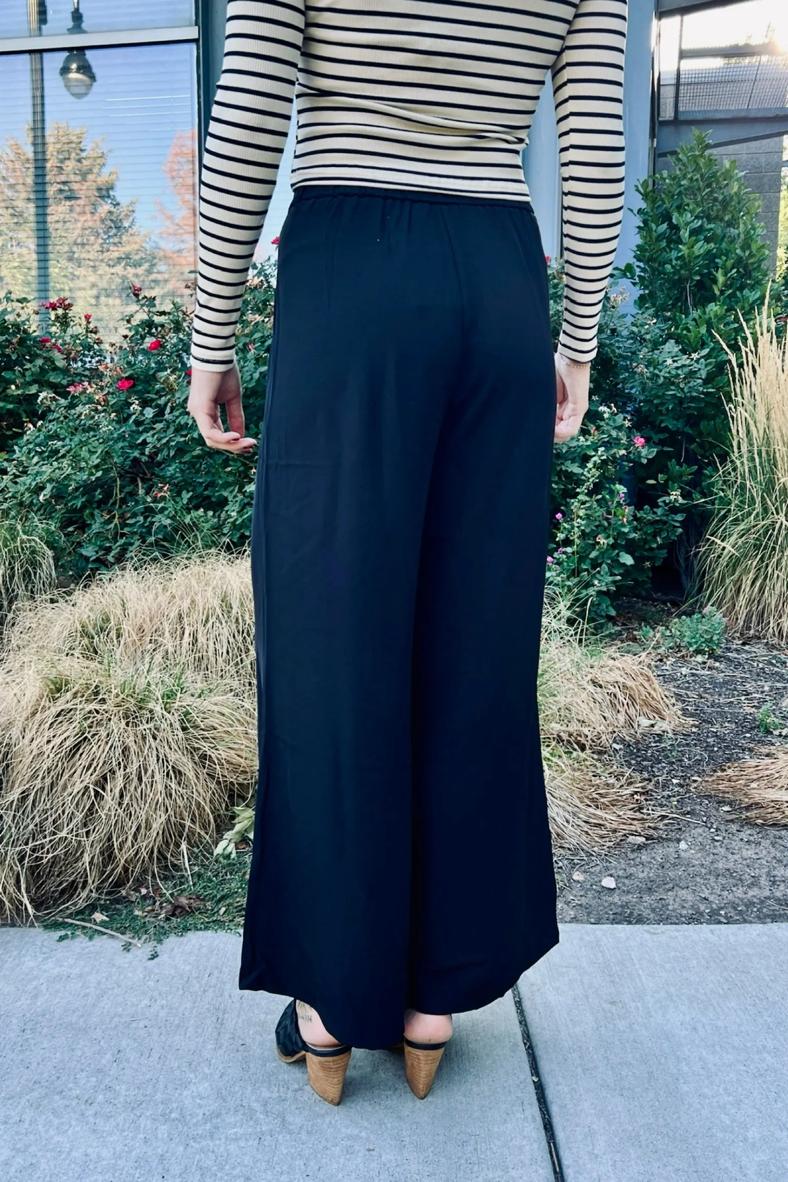 First Class Wide Leg Pants