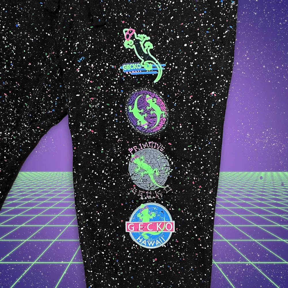 GITD SPLATTER Joggers - Four LoGo