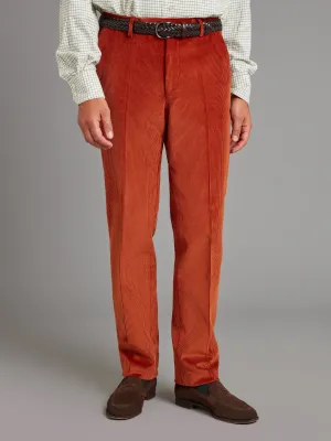 Heavyweight Corduroy Pants - Burnt Orange