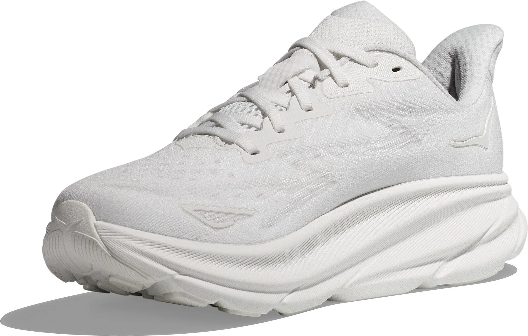 HOKA CLIFTON 9 WOMENS WHITE/WHITE