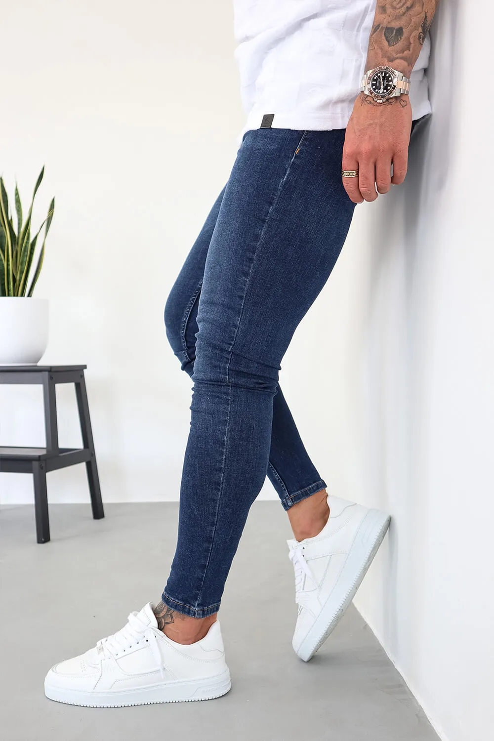 Jeans 2-Pack - Black/Dark Blue