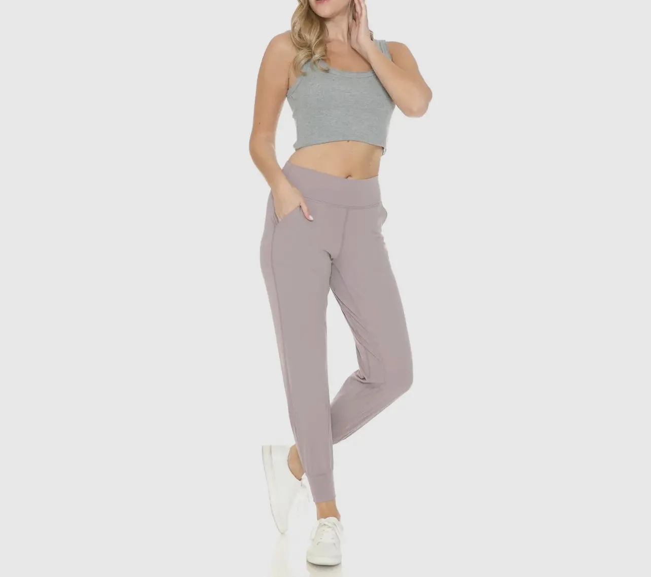 Lemon Nylon Joggers (Multiple Colors)