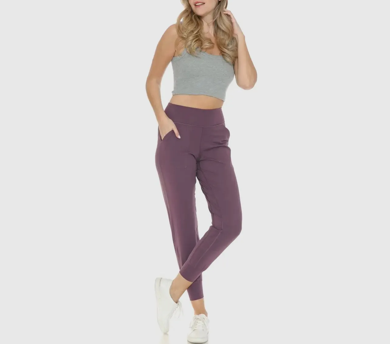 Lemon Nylon Joggers (Multiple Colors)