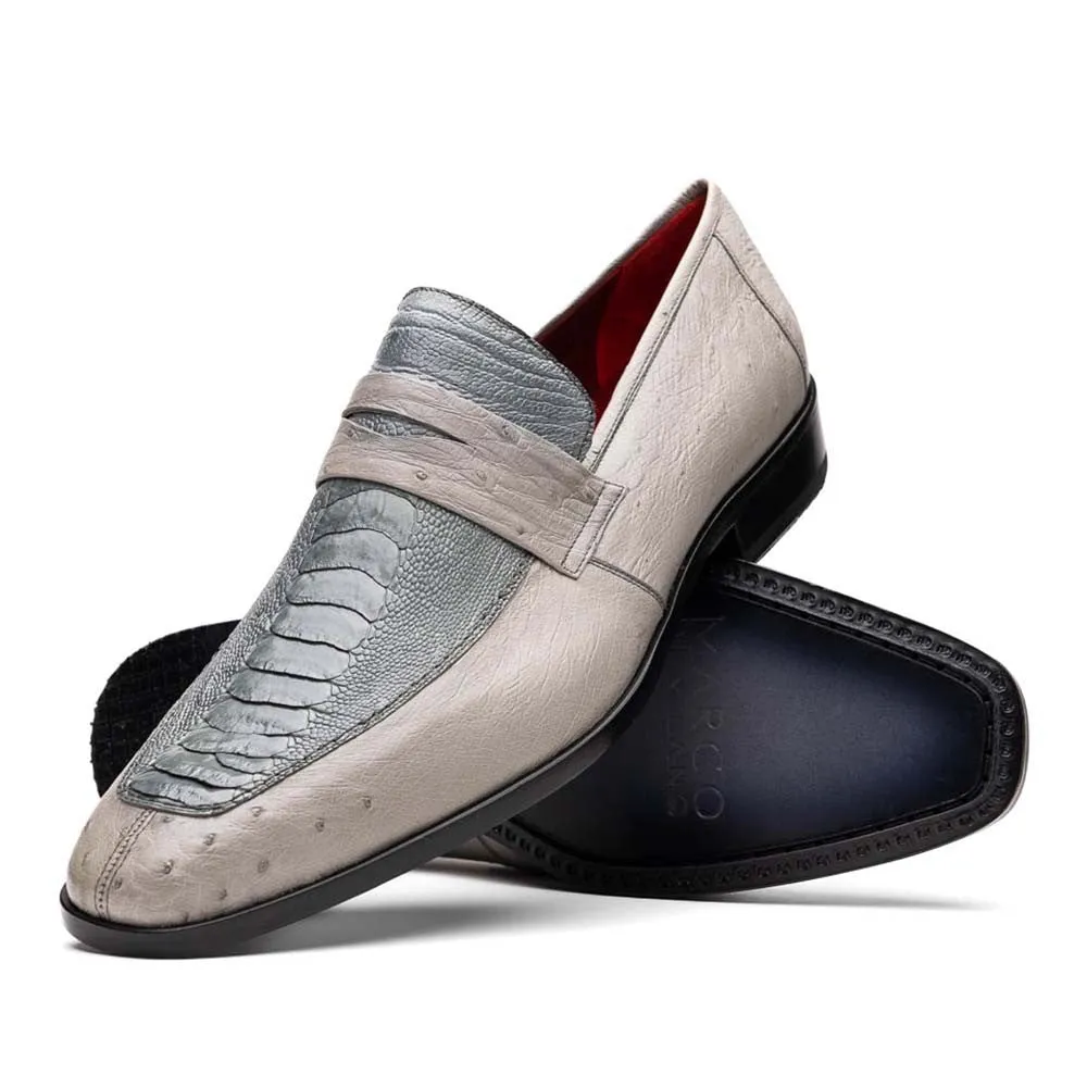 MARCO DI MILANO Fangio Grey Classic Penny Loafer