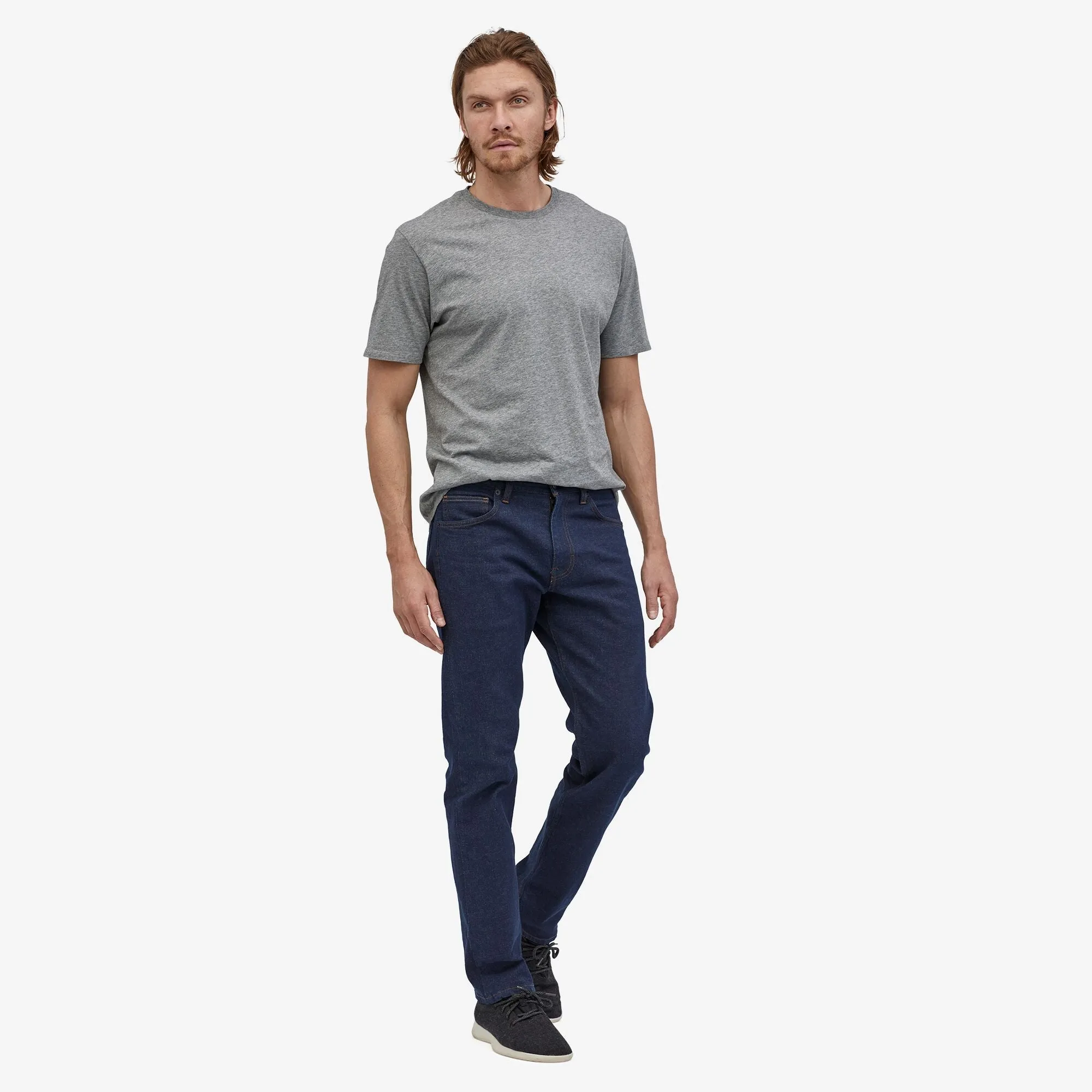 Men's Straight Fit Jeans - Regular Length