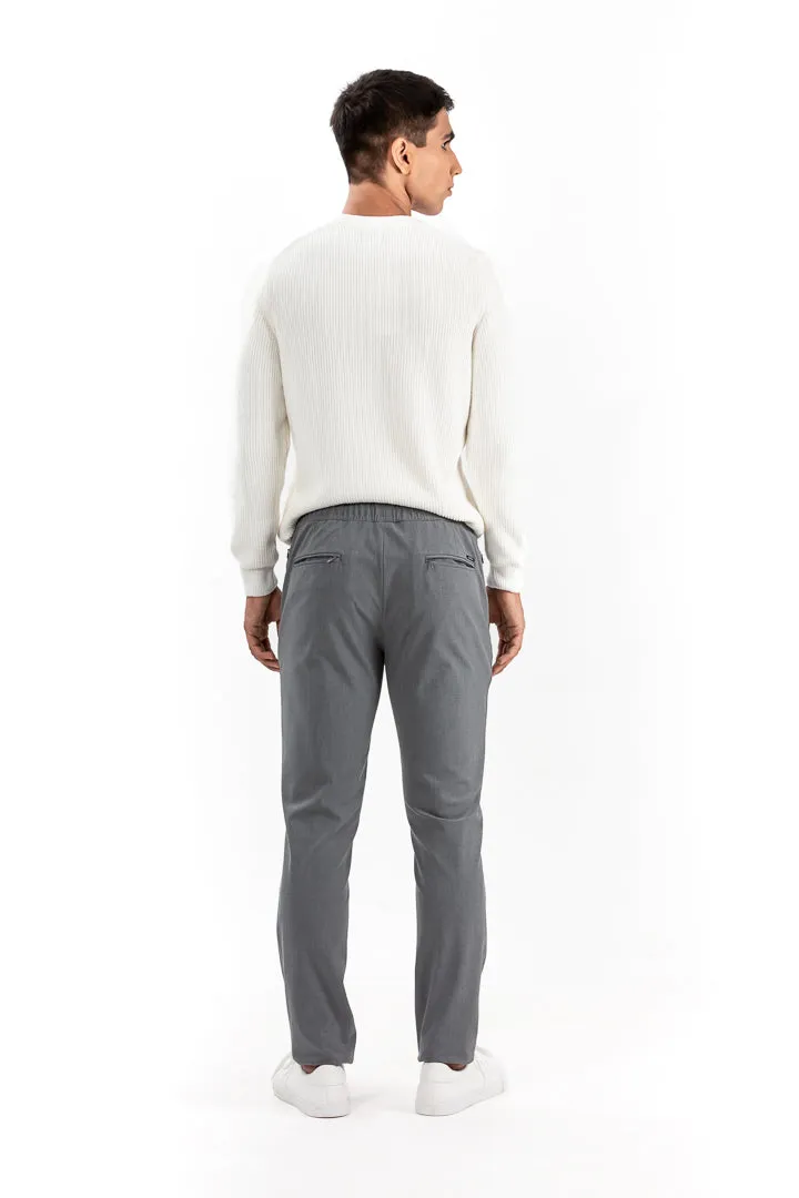 Mineral Grey Stretch Joggers