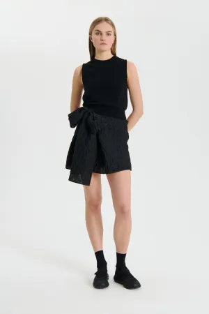 OLIVIER | VEST RECYCLED CASHMERE BLACK