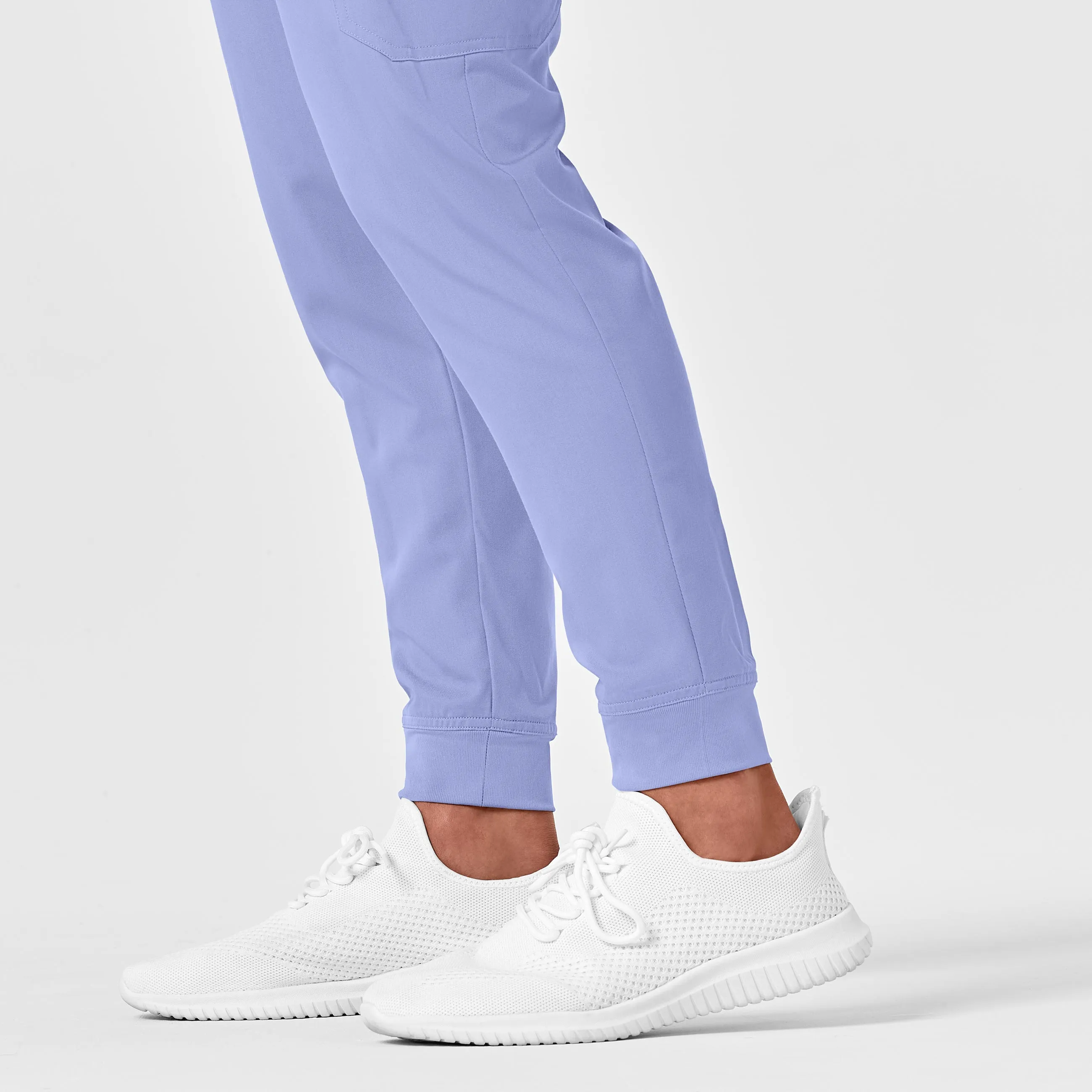 PRO Men's Cargo Jogger Scrub Pant - Ceil Blue