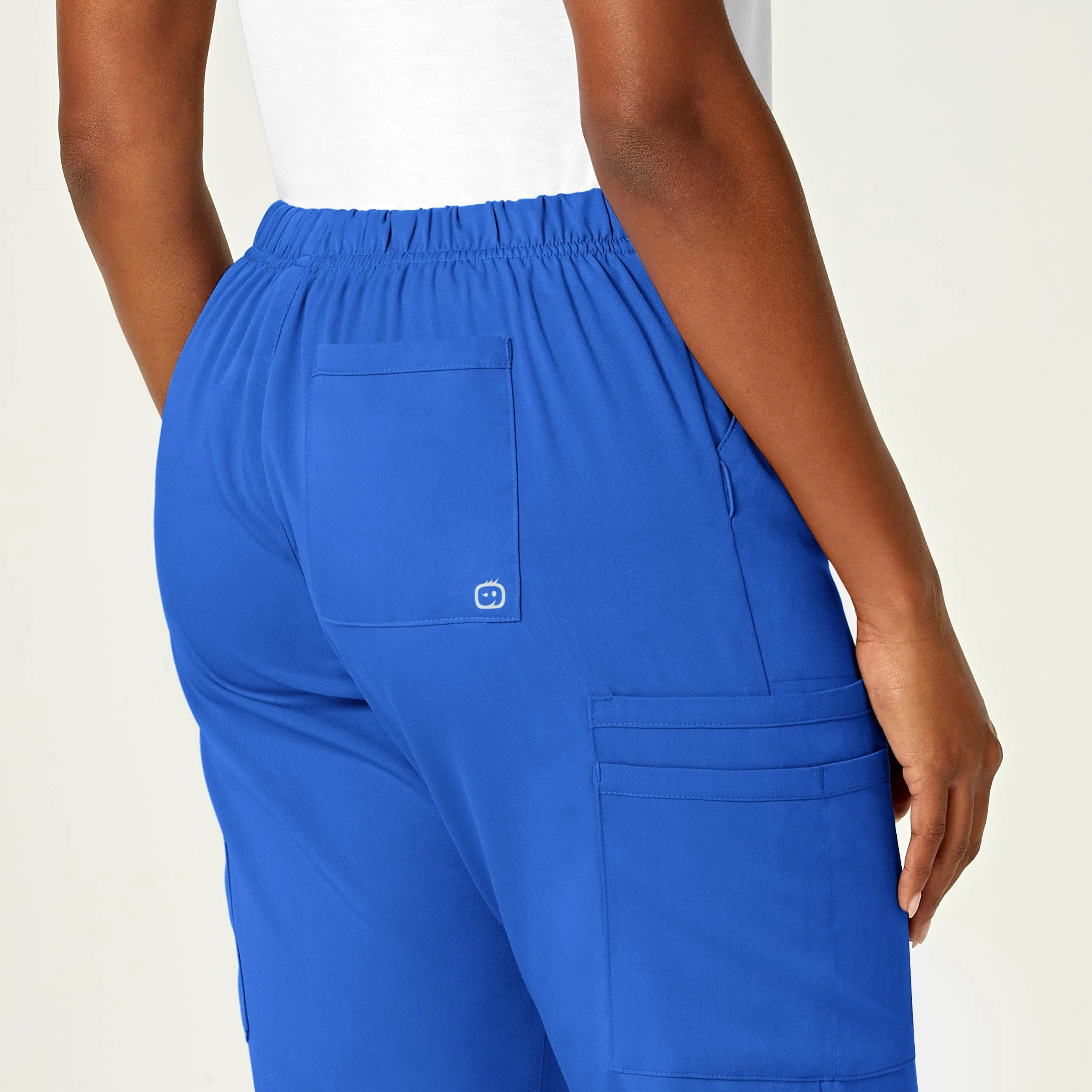 PRO Women's Moderate Flare Leg Scrub Pant - Royal