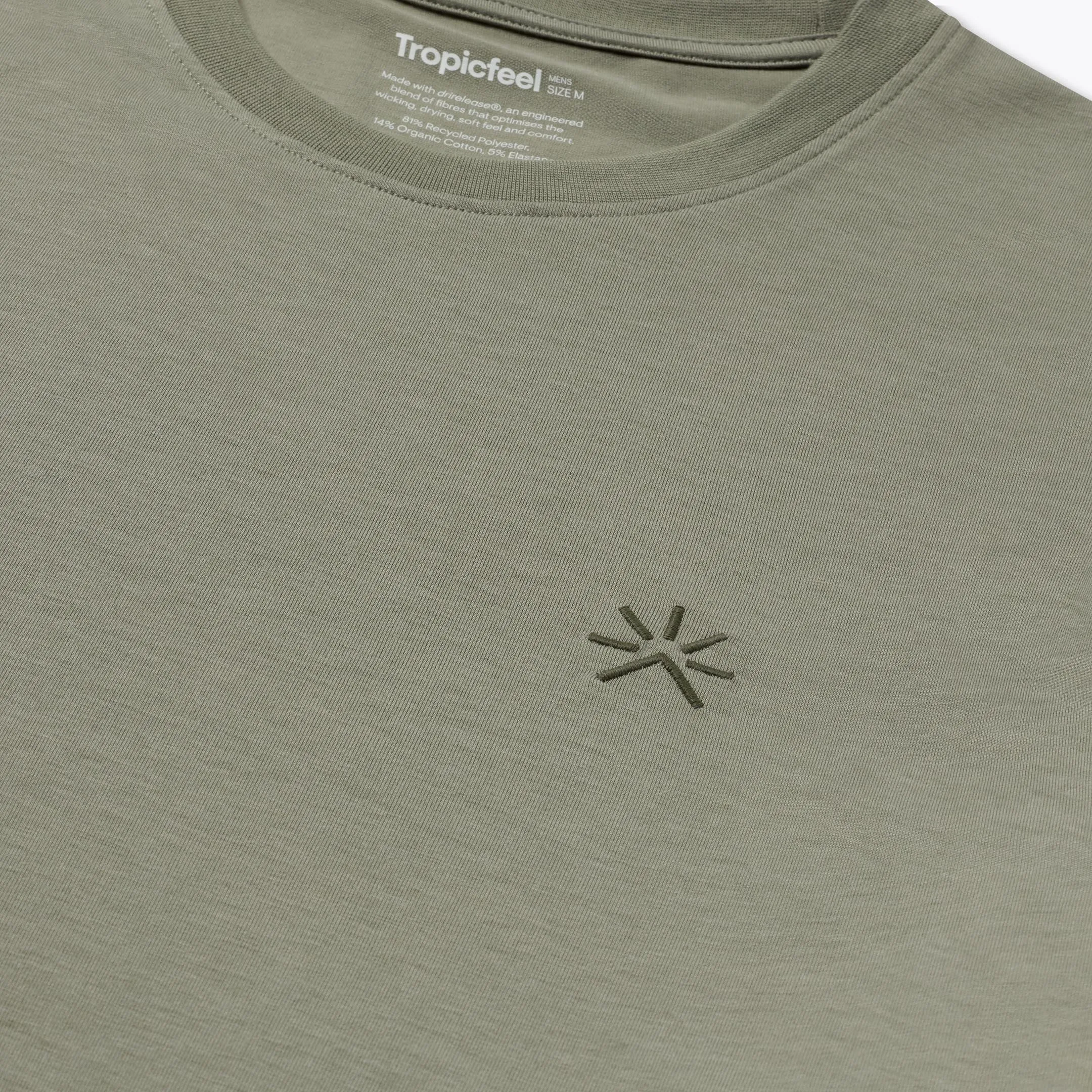 ProTravel™ Tee SS Foggy Green Men