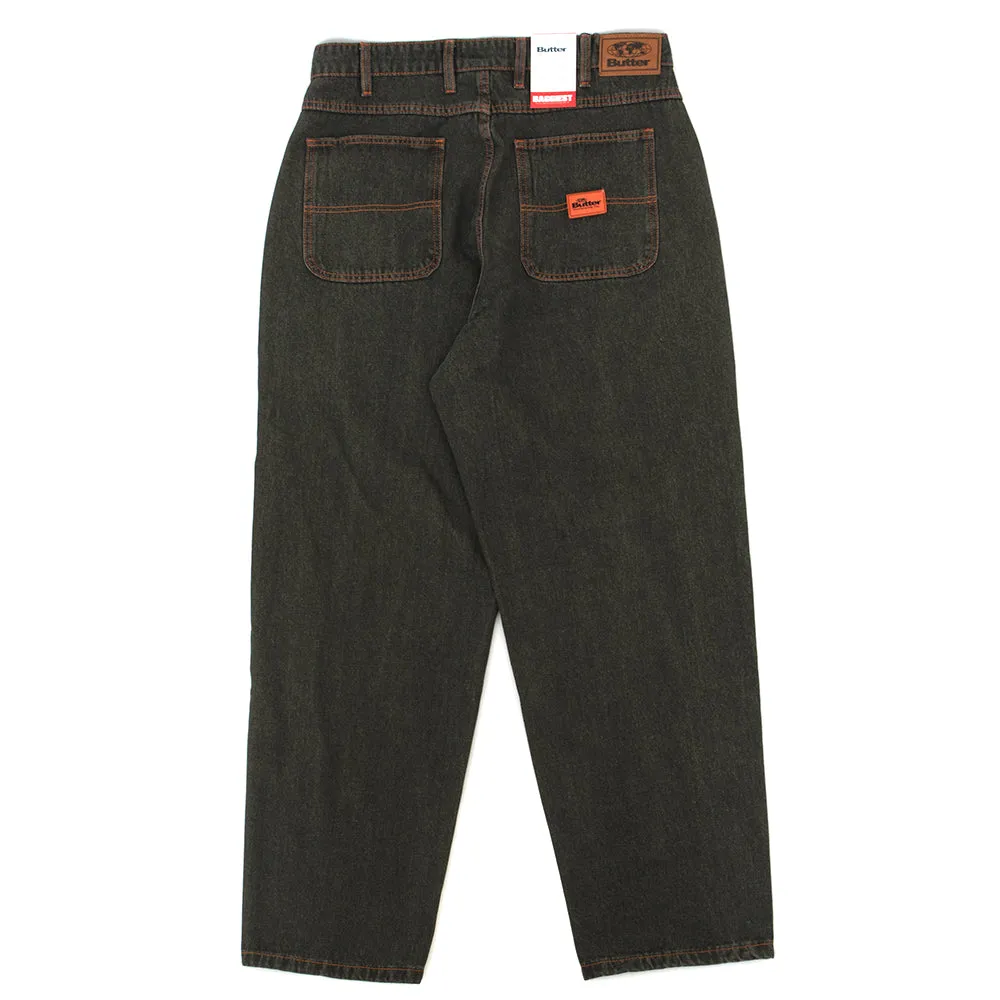 Santosuosso Denim Pants (Dark Army Wash)