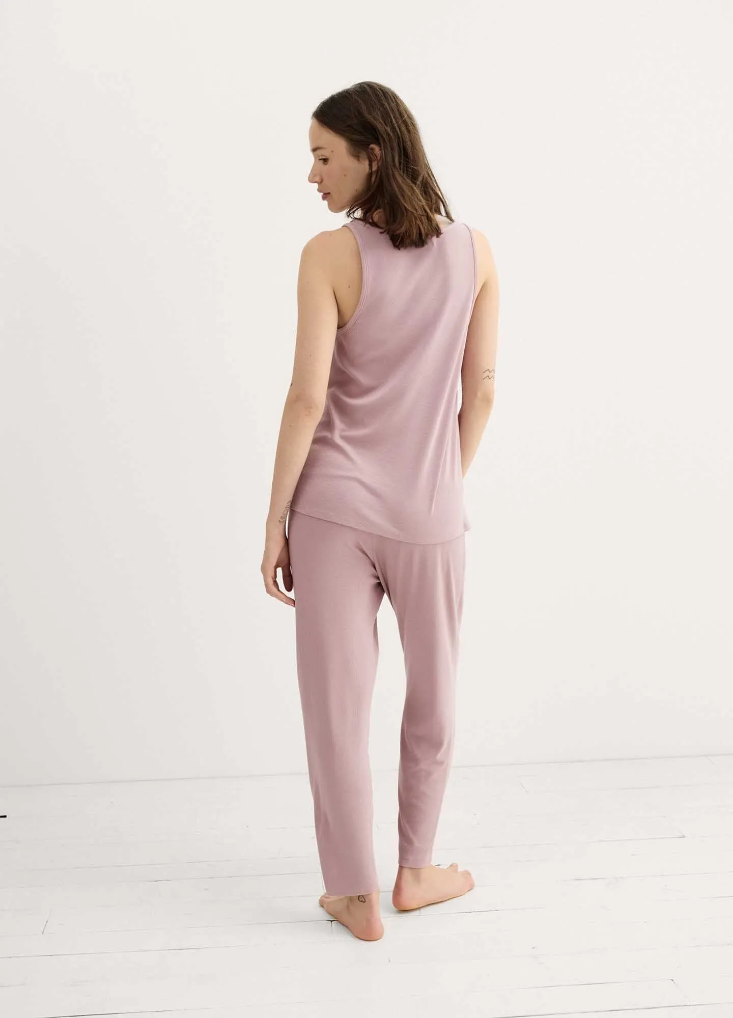 The Softest Rib Over/Under Lounge Pant