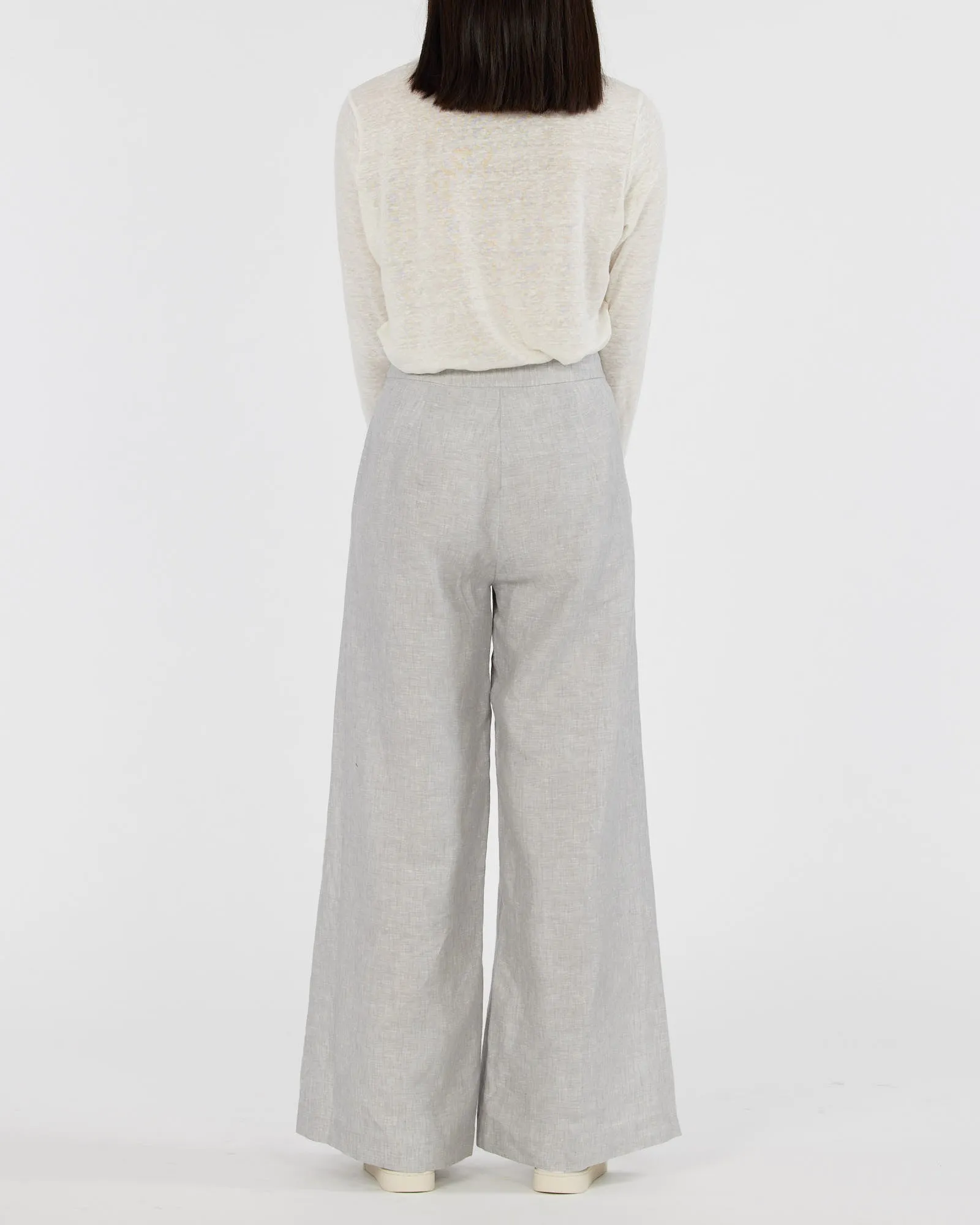 Vento Linen Pant - Cloud