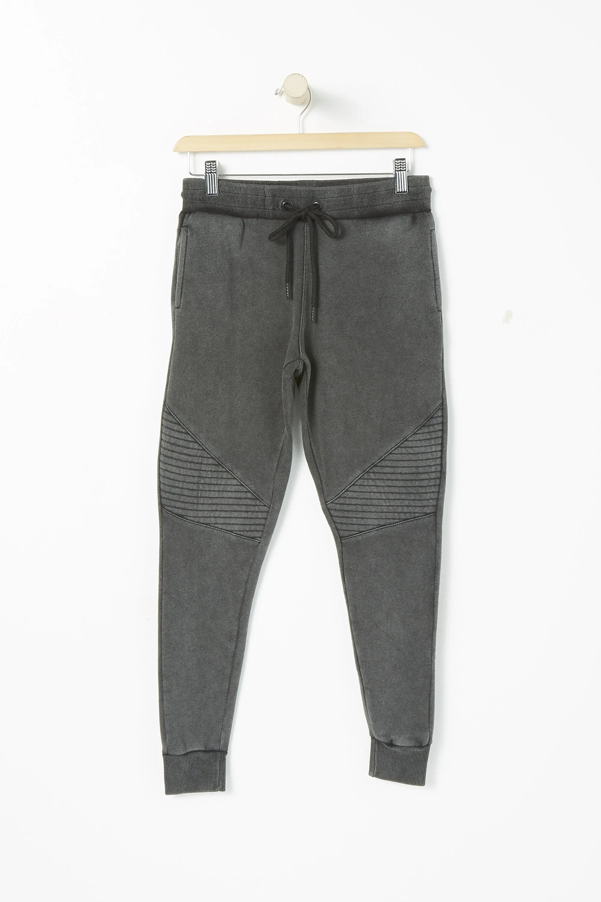 West 49 Youth Moto Acid Wash Jogger